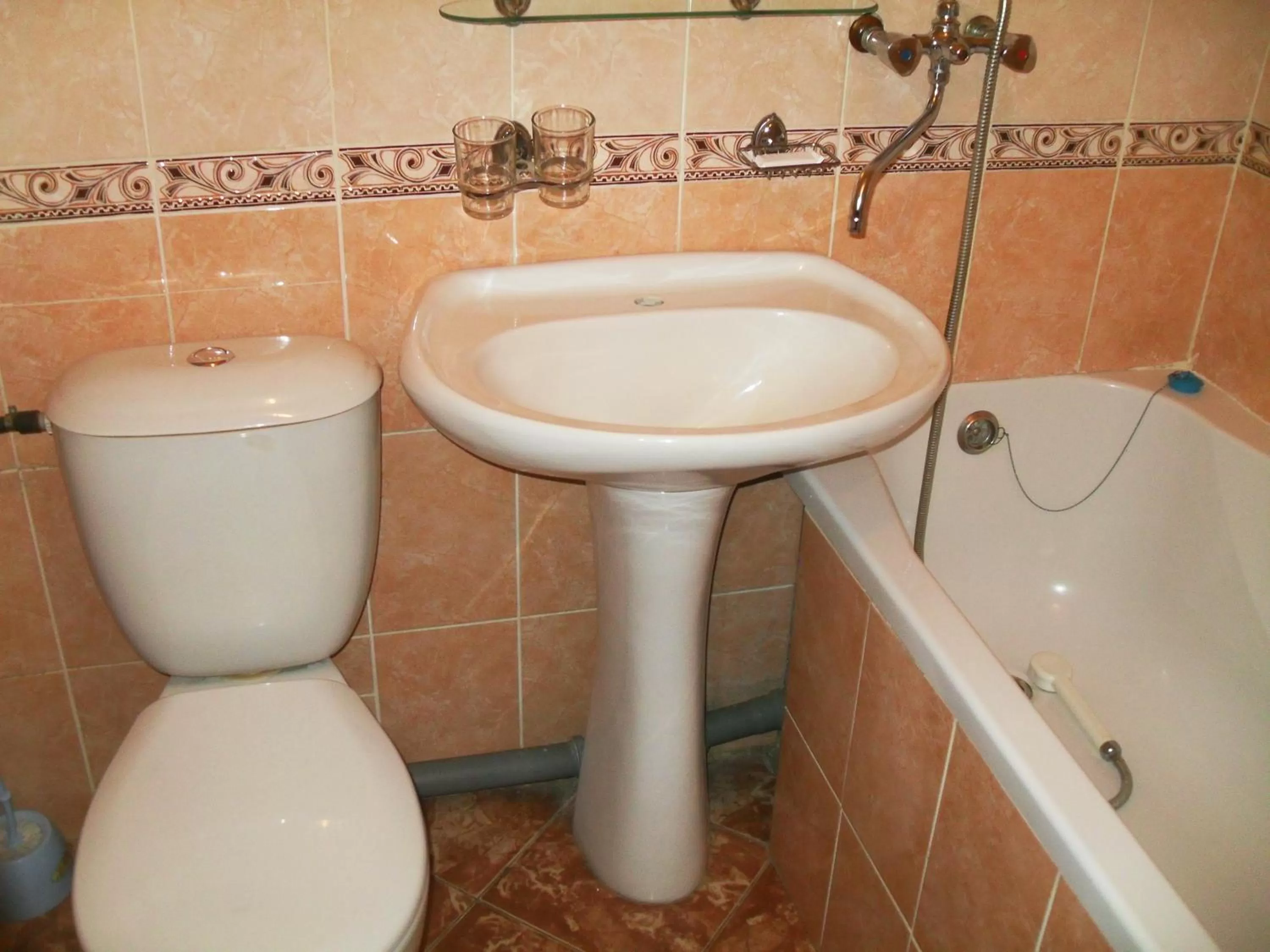 Bathroom in Ust-Kamenogorsk Hotel