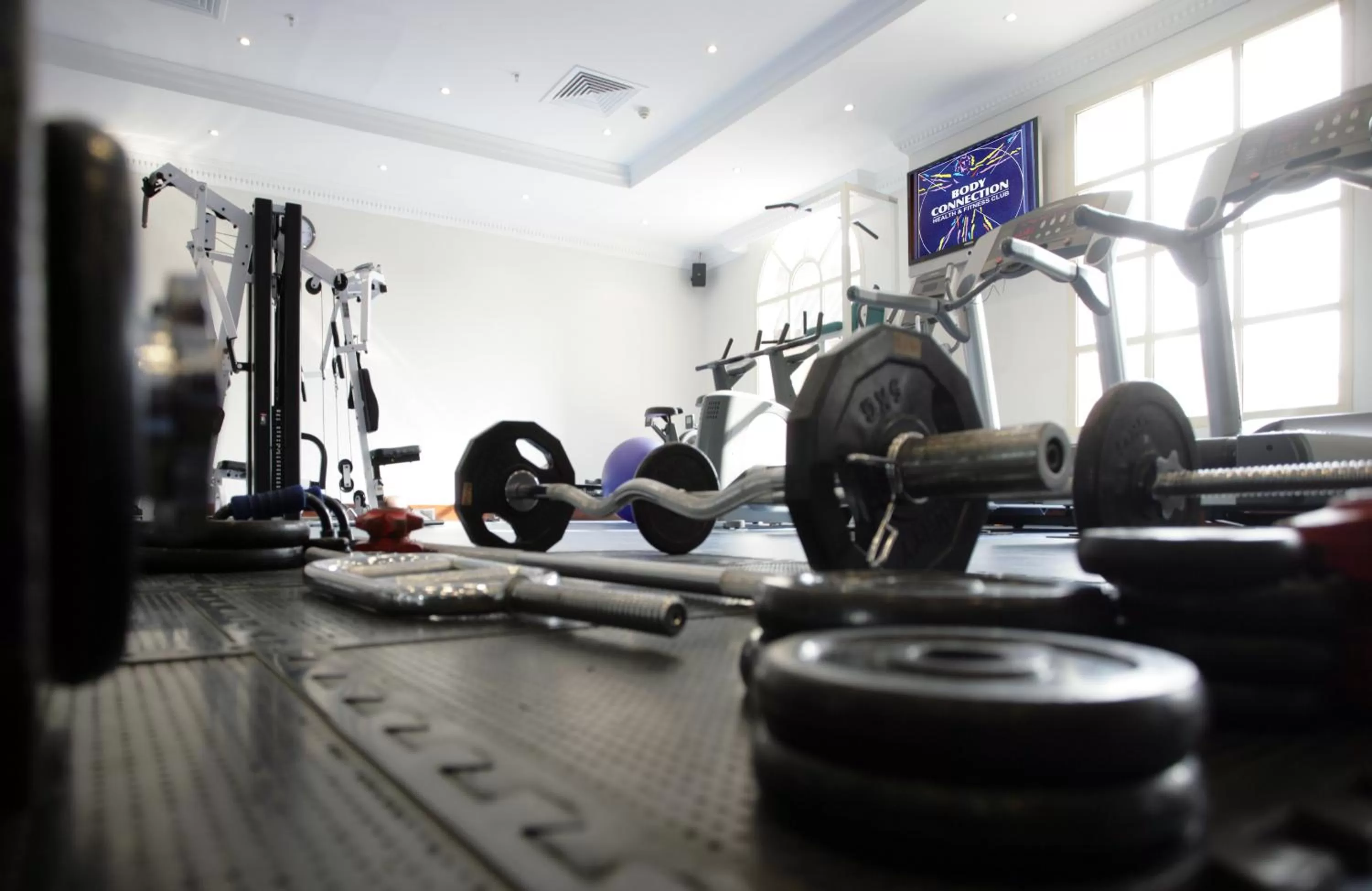 Fitness centre/facilities in Chelsea Plaza Hotel