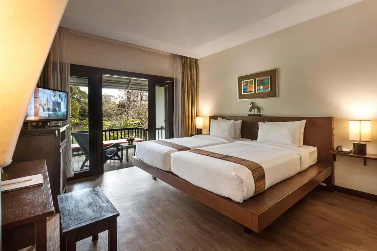 Deluxe Double or Twin Room with River View in Lanna Dusita Riverside Boutique Resort