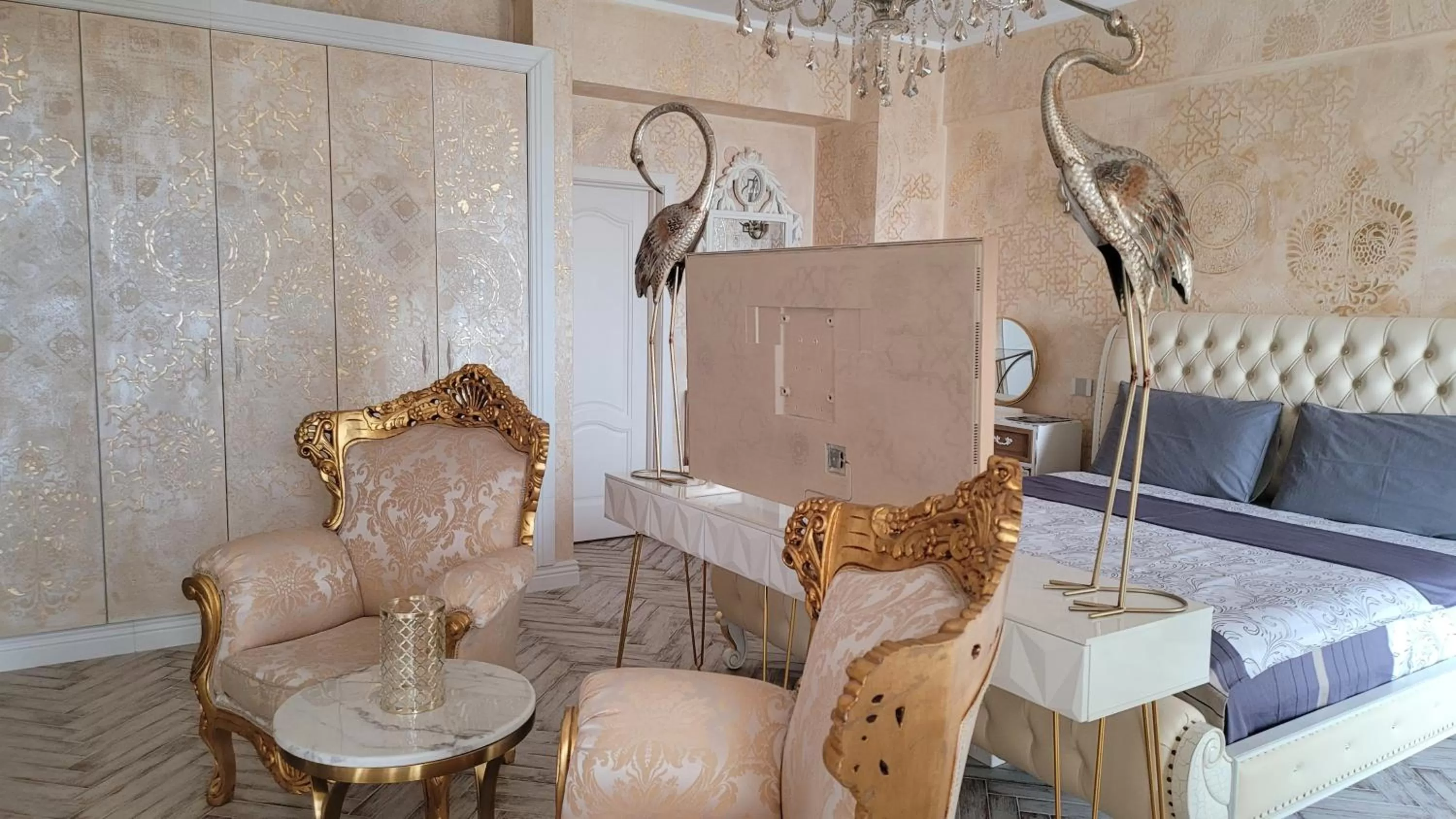 Decorative detail, Seating Area in Terrace Suites Iasi