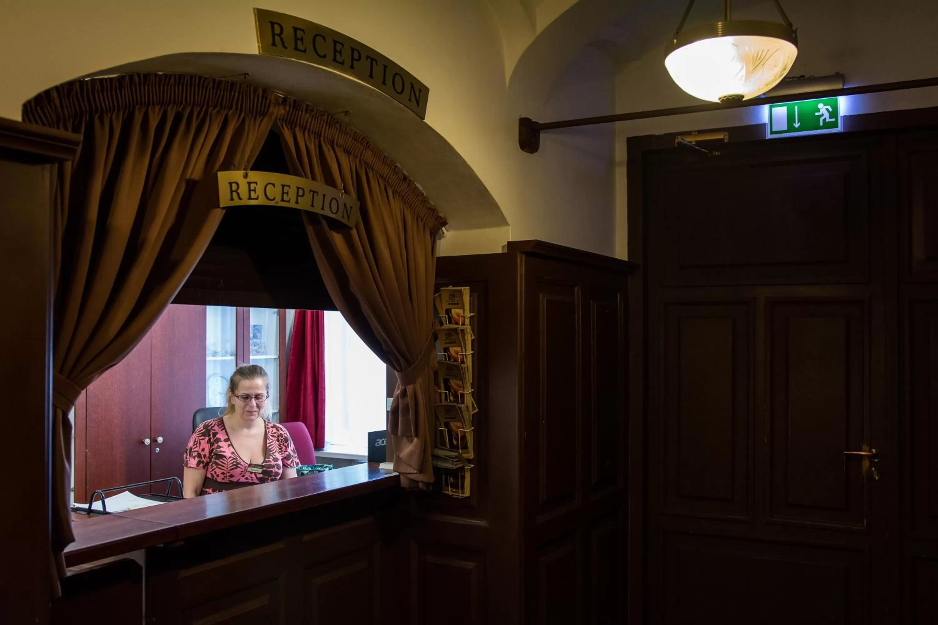 Lobby or reception, Lobby/Reception in Pivovar Hotel Na Rychtě