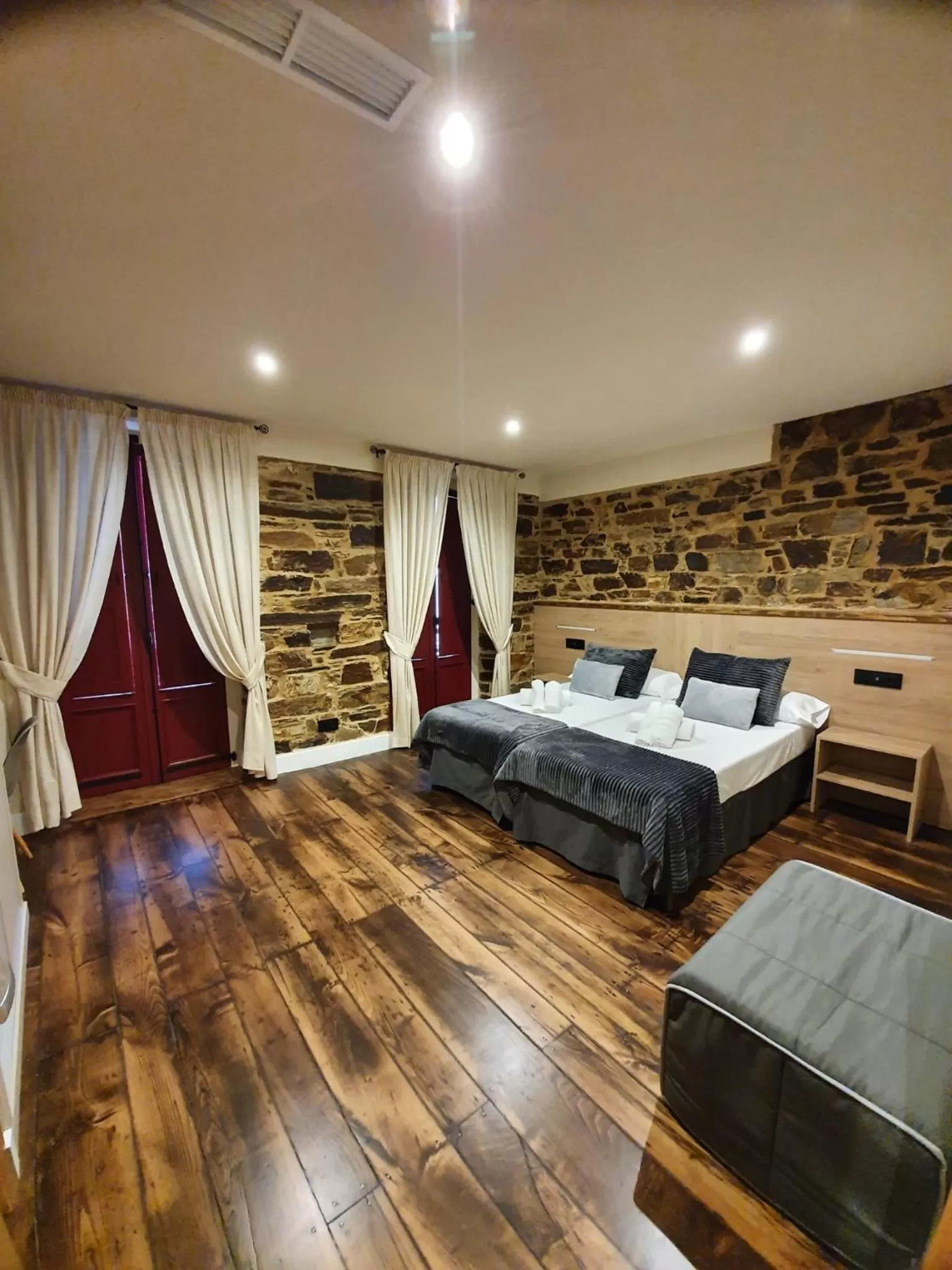 Bed in Albergue Casa Cuartel