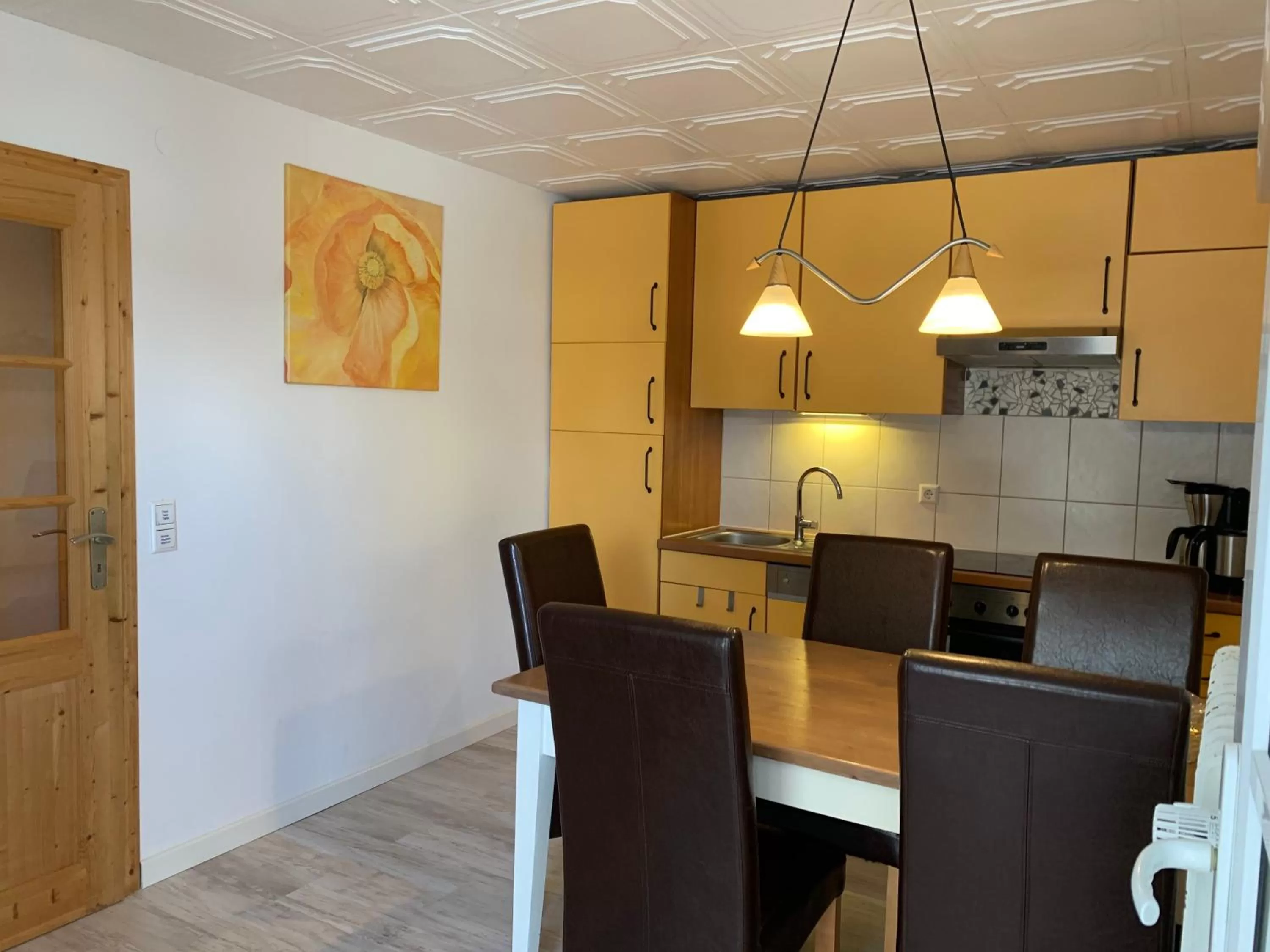 Kitchen or kitchenette in Haus Sonneck