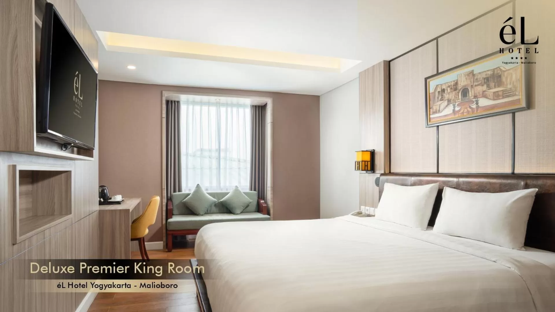 Bedroom, Bed in eL Hotel Yogyakarta Malioboro