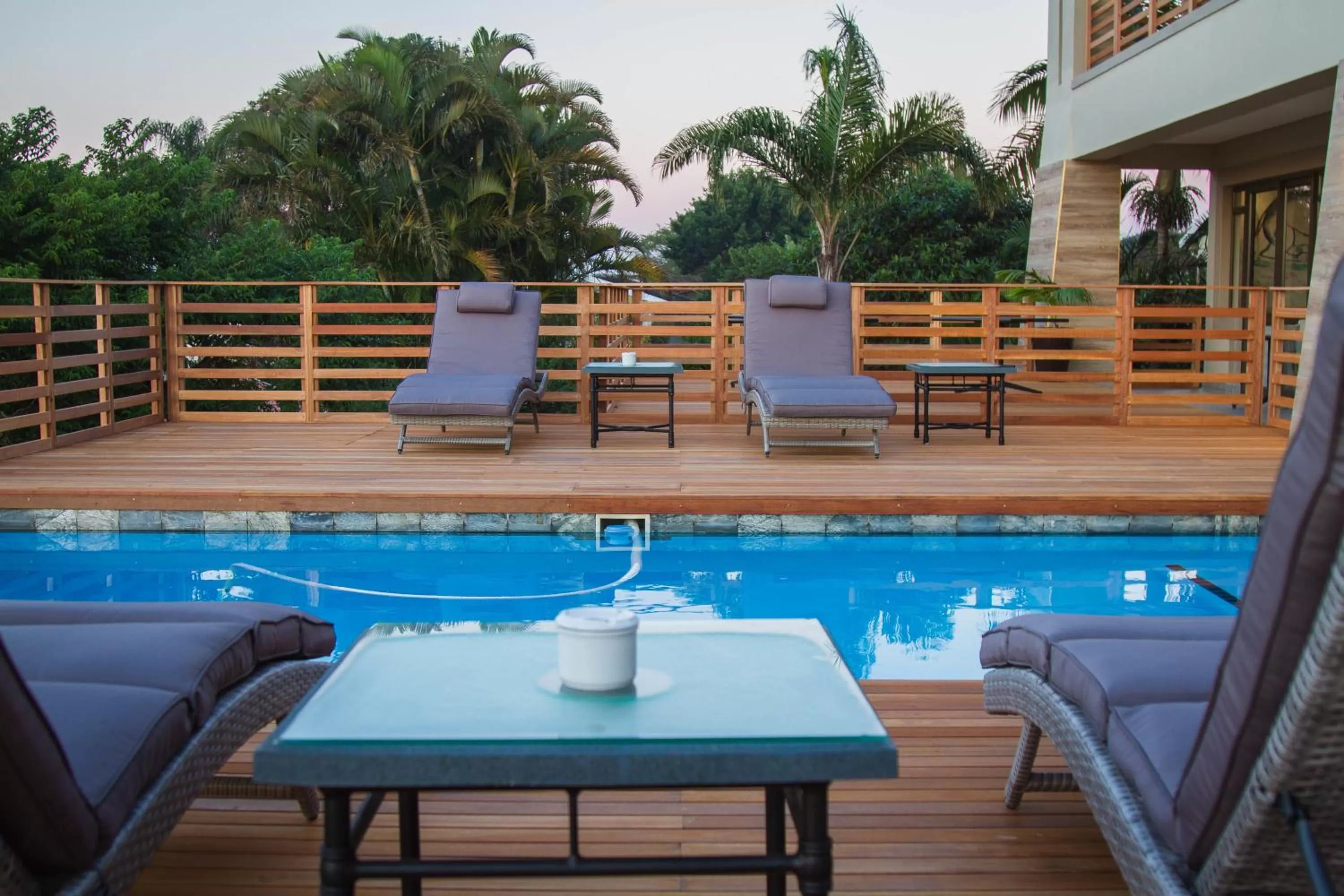 Patio in Endless Horizons Boutique Hotel