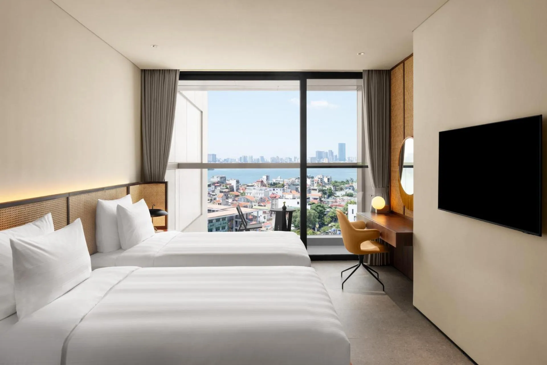 Bed in L7 WEST LAKE HANOI by LOTTE HOTELS