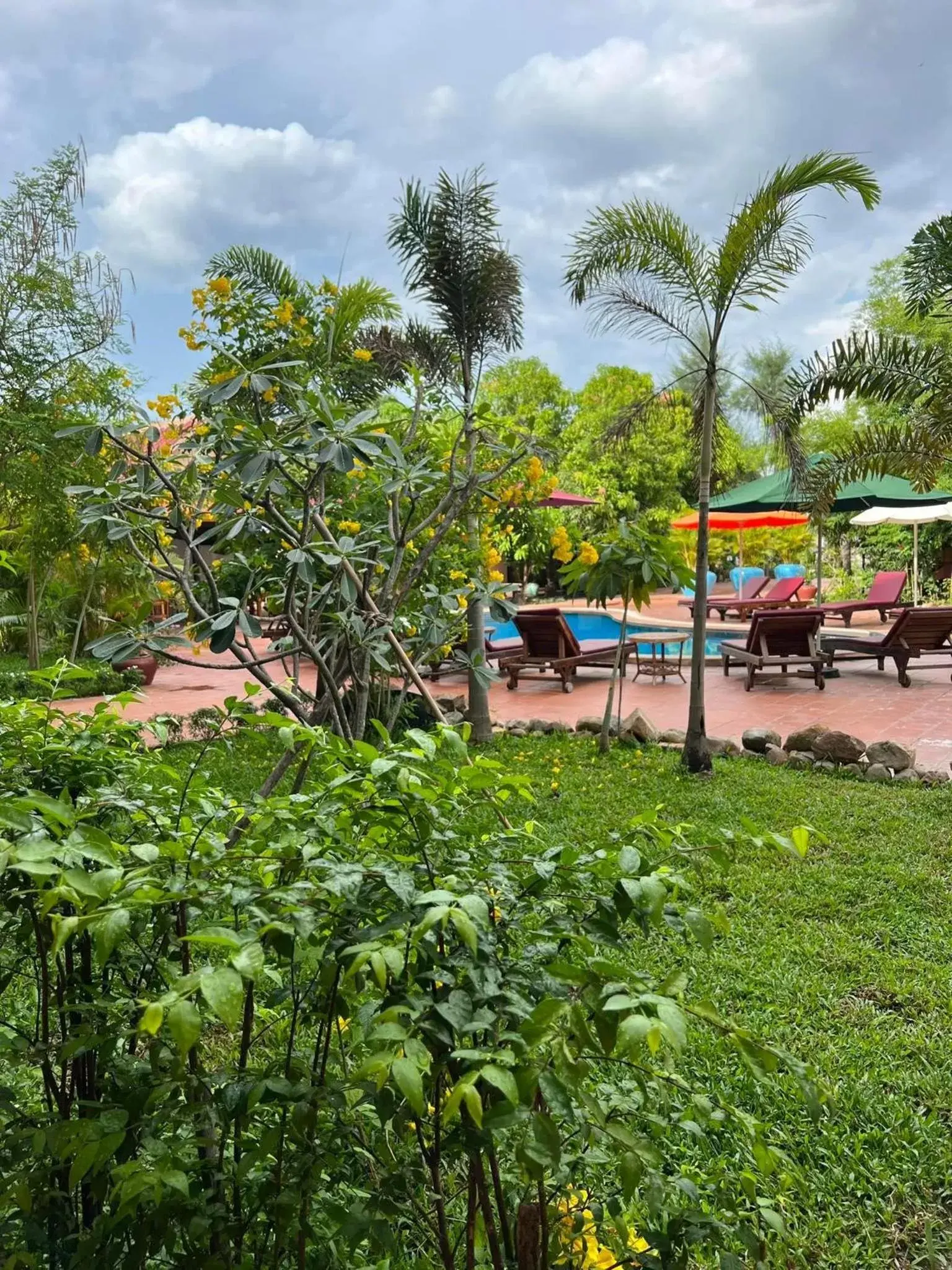 Garden in The Moon Kampot Boutique Garden in The Moon Kampot Boutique