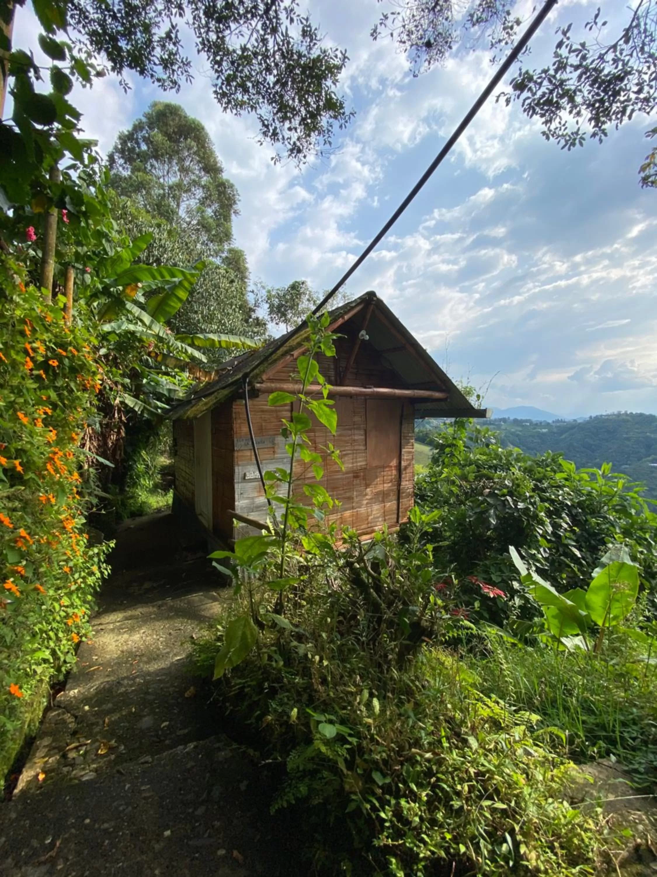 Property Building in Eco Lodge La Juanita