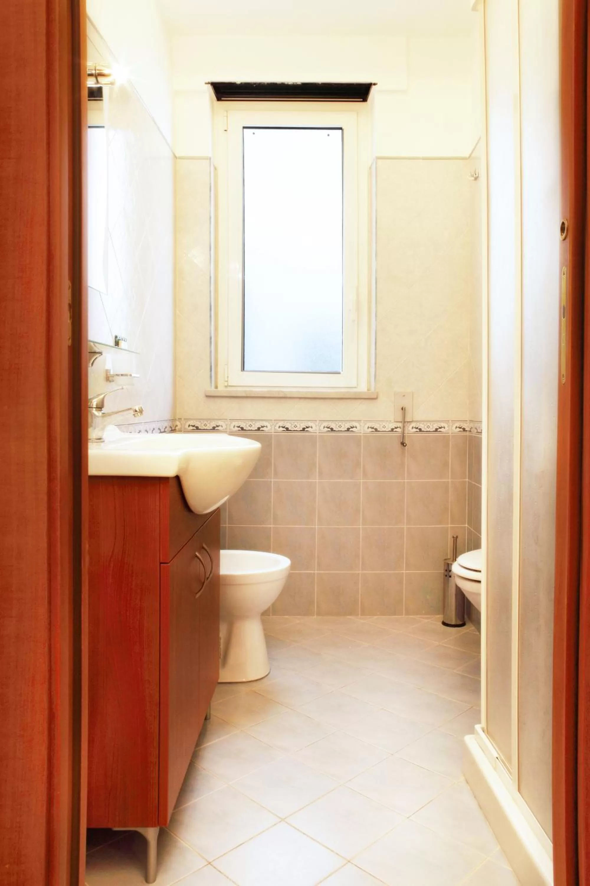 Bathroom in Residence Hotel Gloria