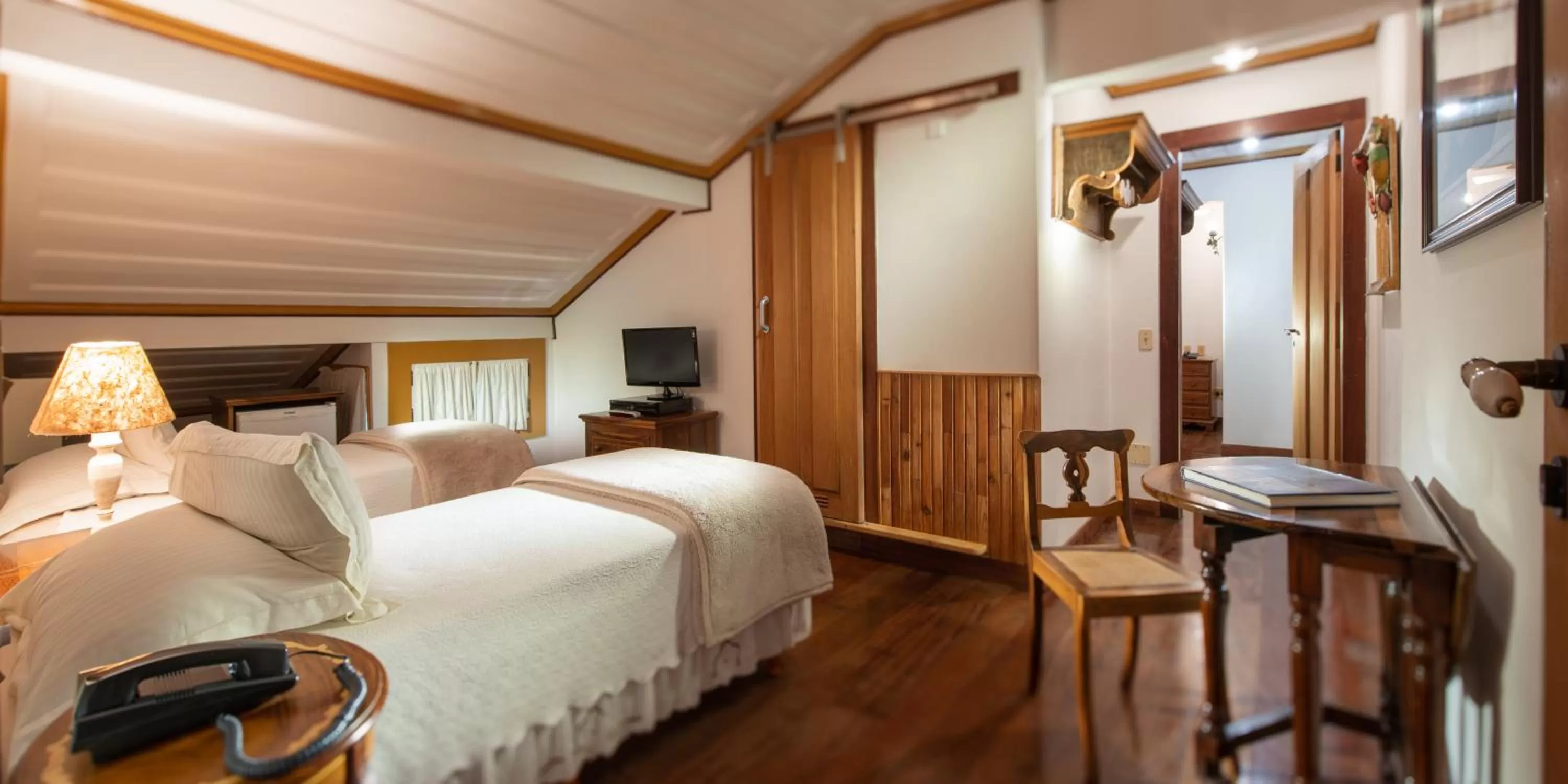 Bed in Pousada do Mondego