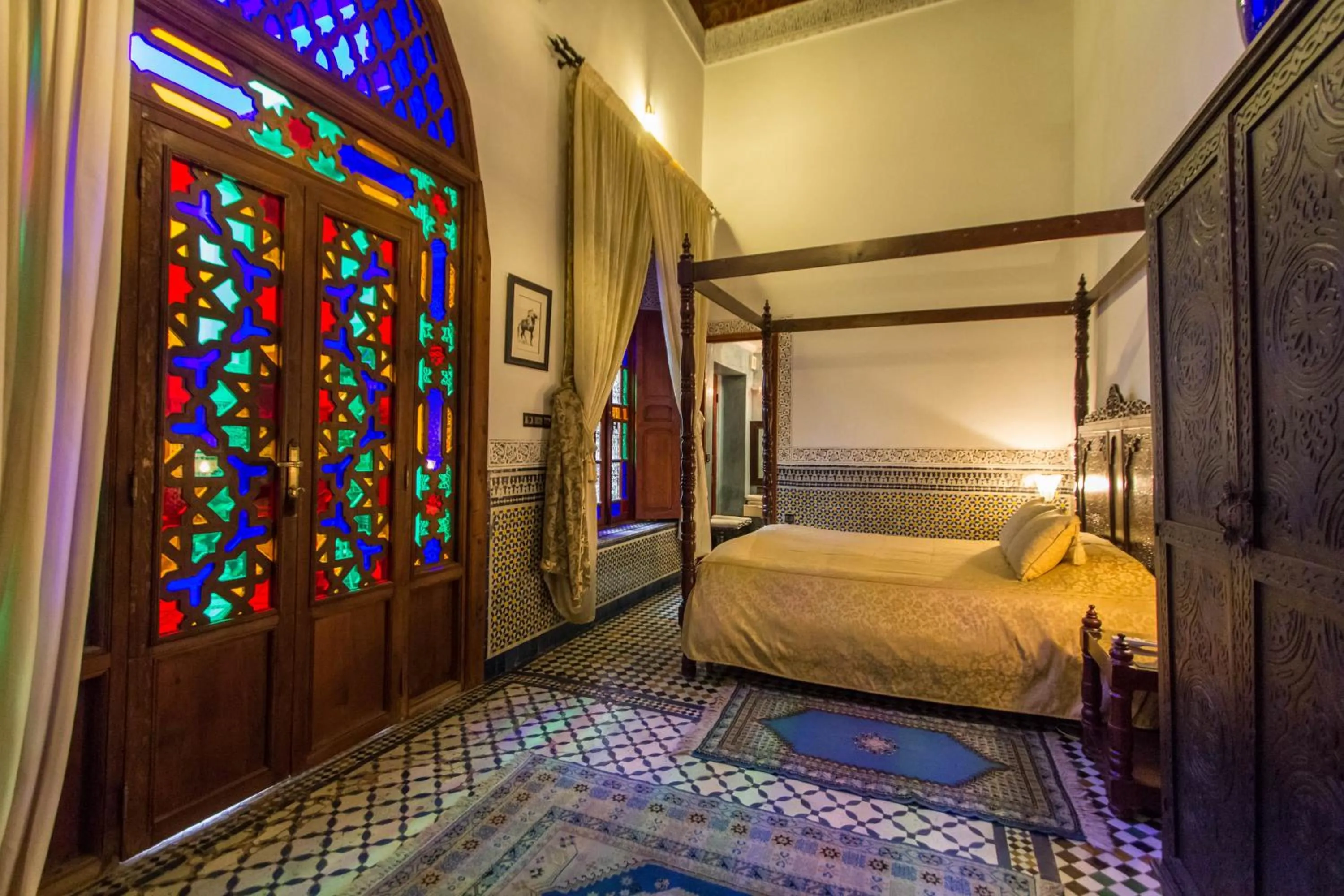 TV and multimedia, Bed in Riad - Dar Al Andalous