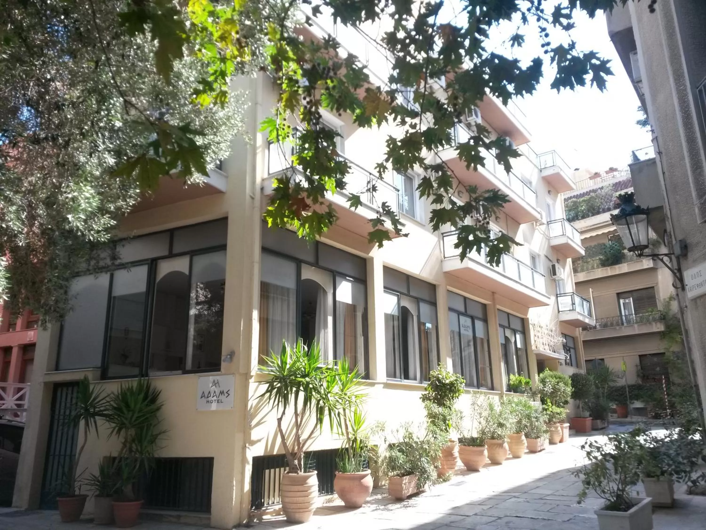 Property building in Adams Hotel