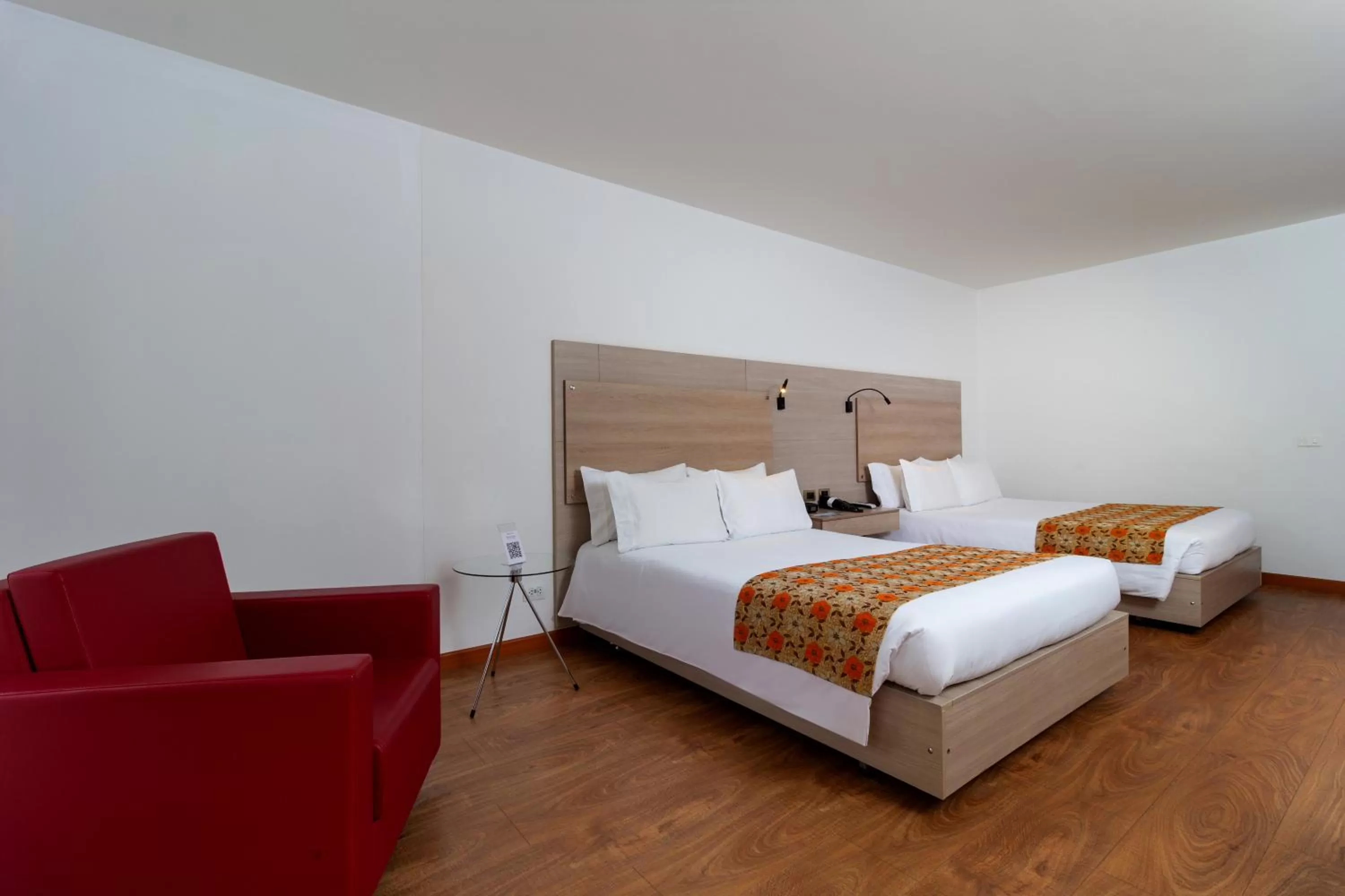 Bed in Hotel Rosales Plaza