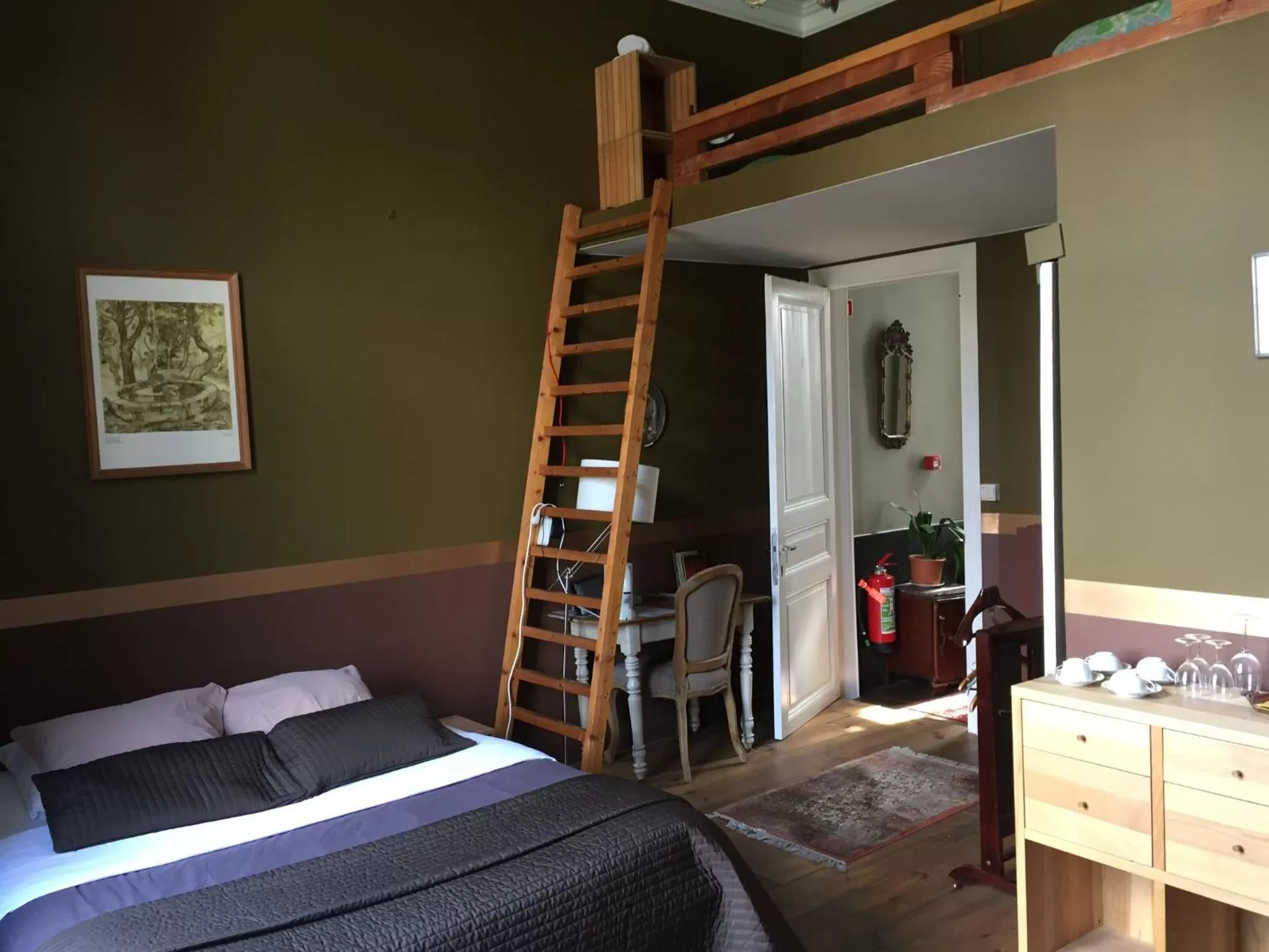 Bed in Vakantielogies Faja lobi