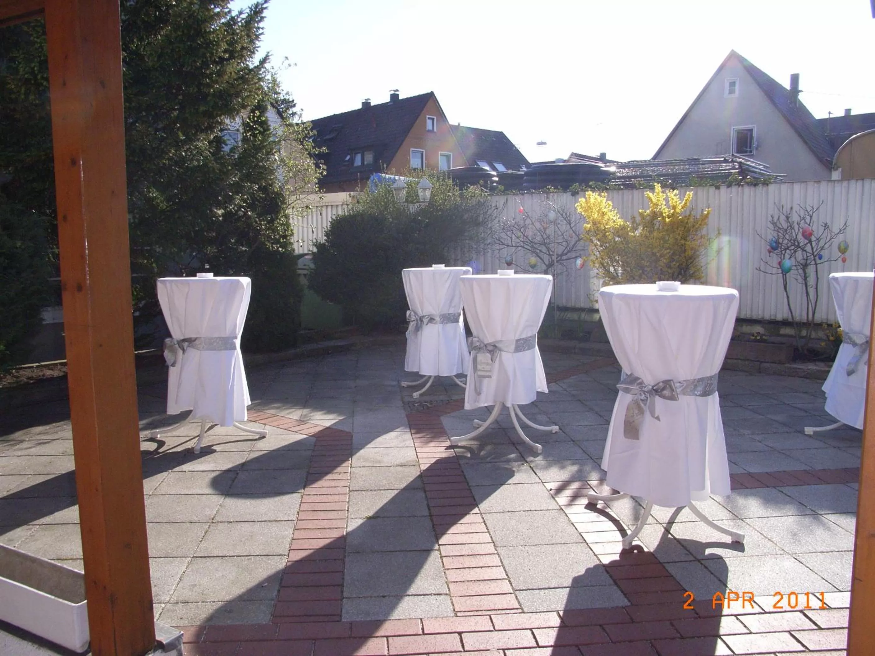 Balcony/Terrace in Airport Hotel Filder Post