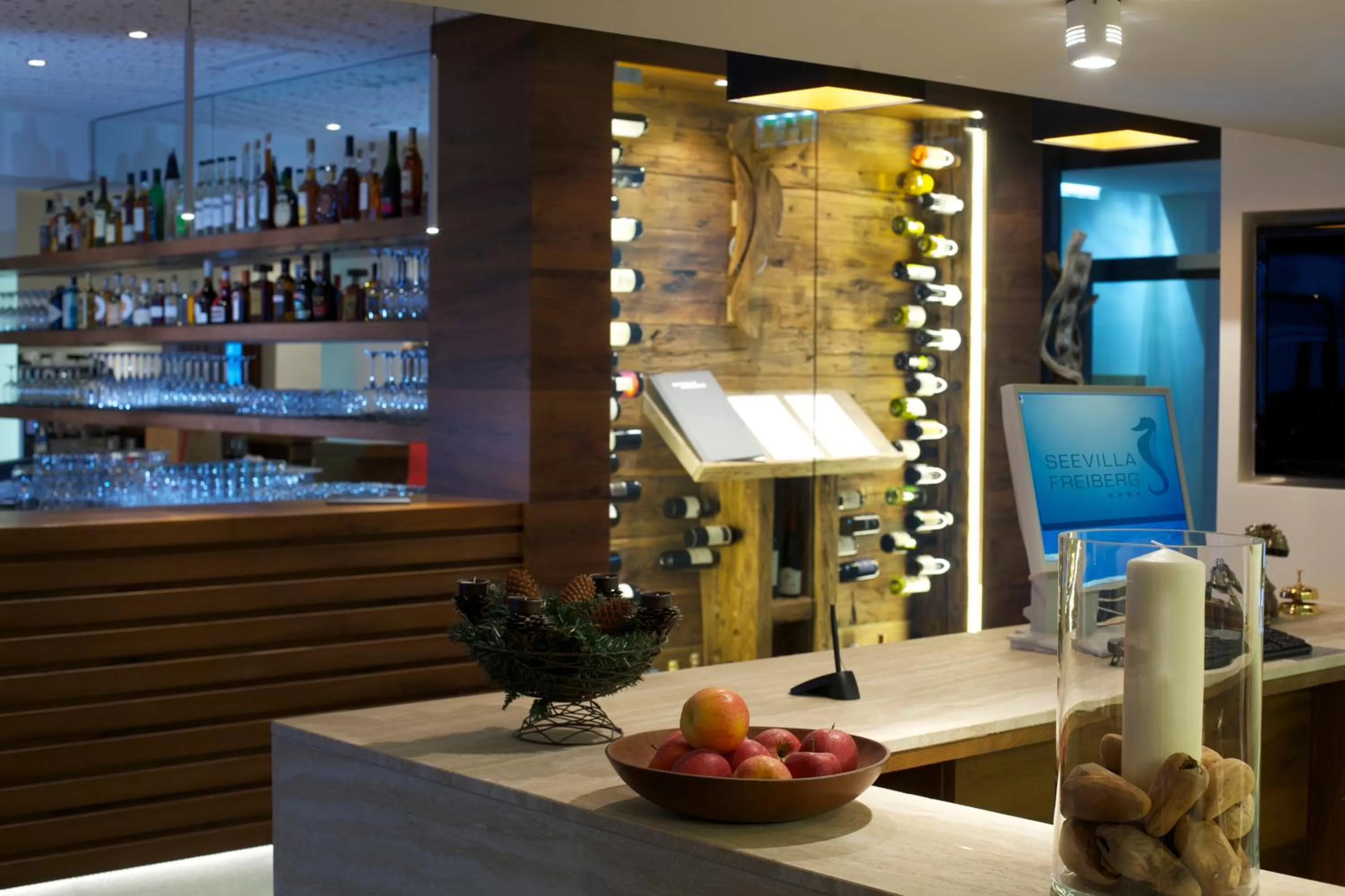 Restaurant/places to eat in Seevilla Freiberg