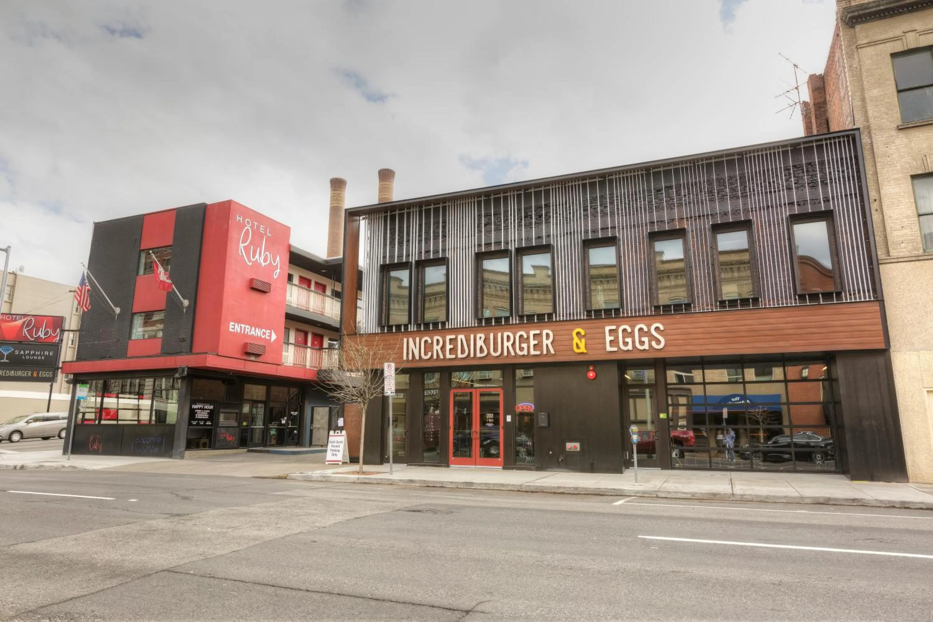 Property building in Hotel Ruby