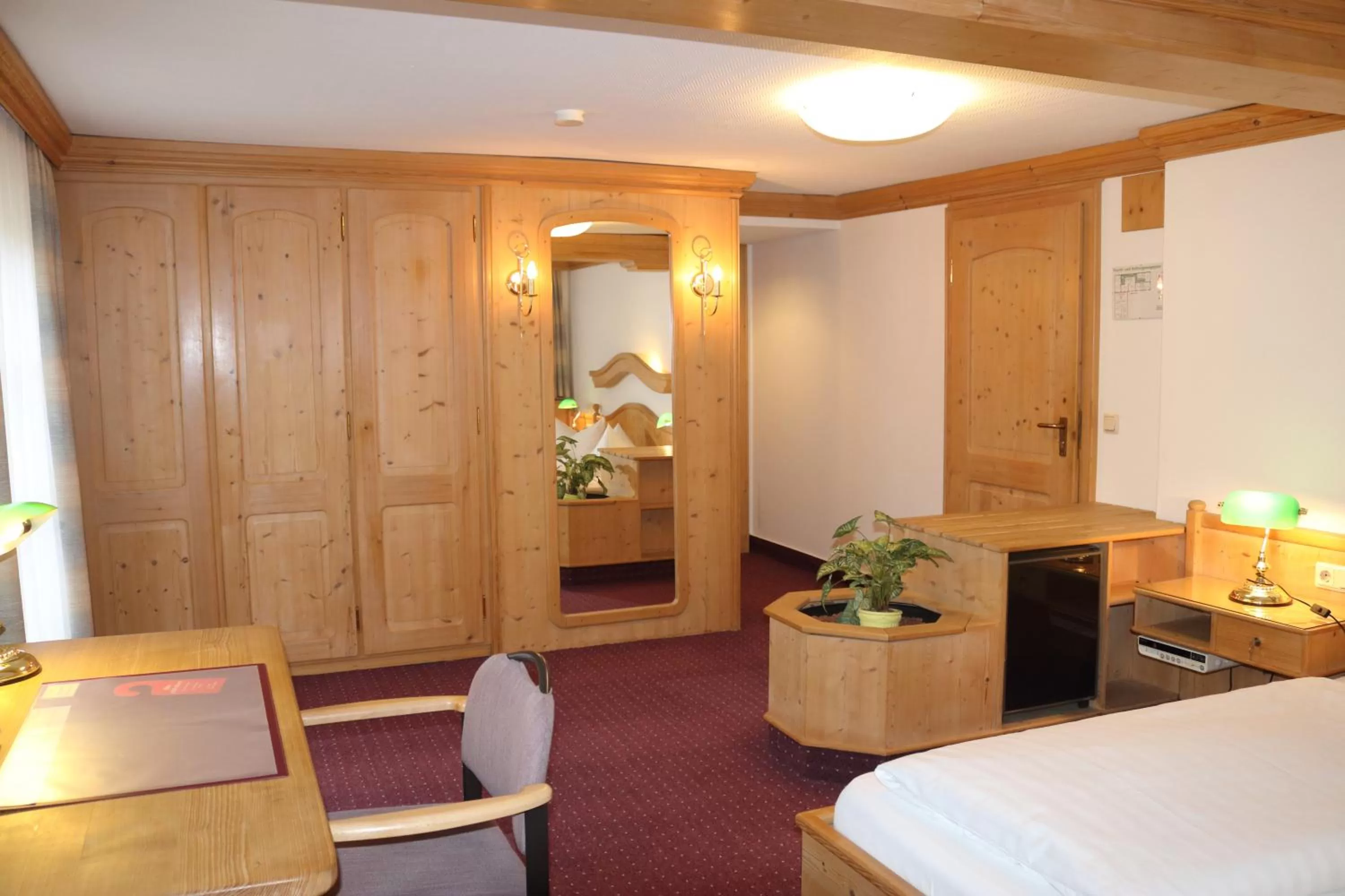 Decorative detail, Bed in Hotel-Restaurant Johanneshof