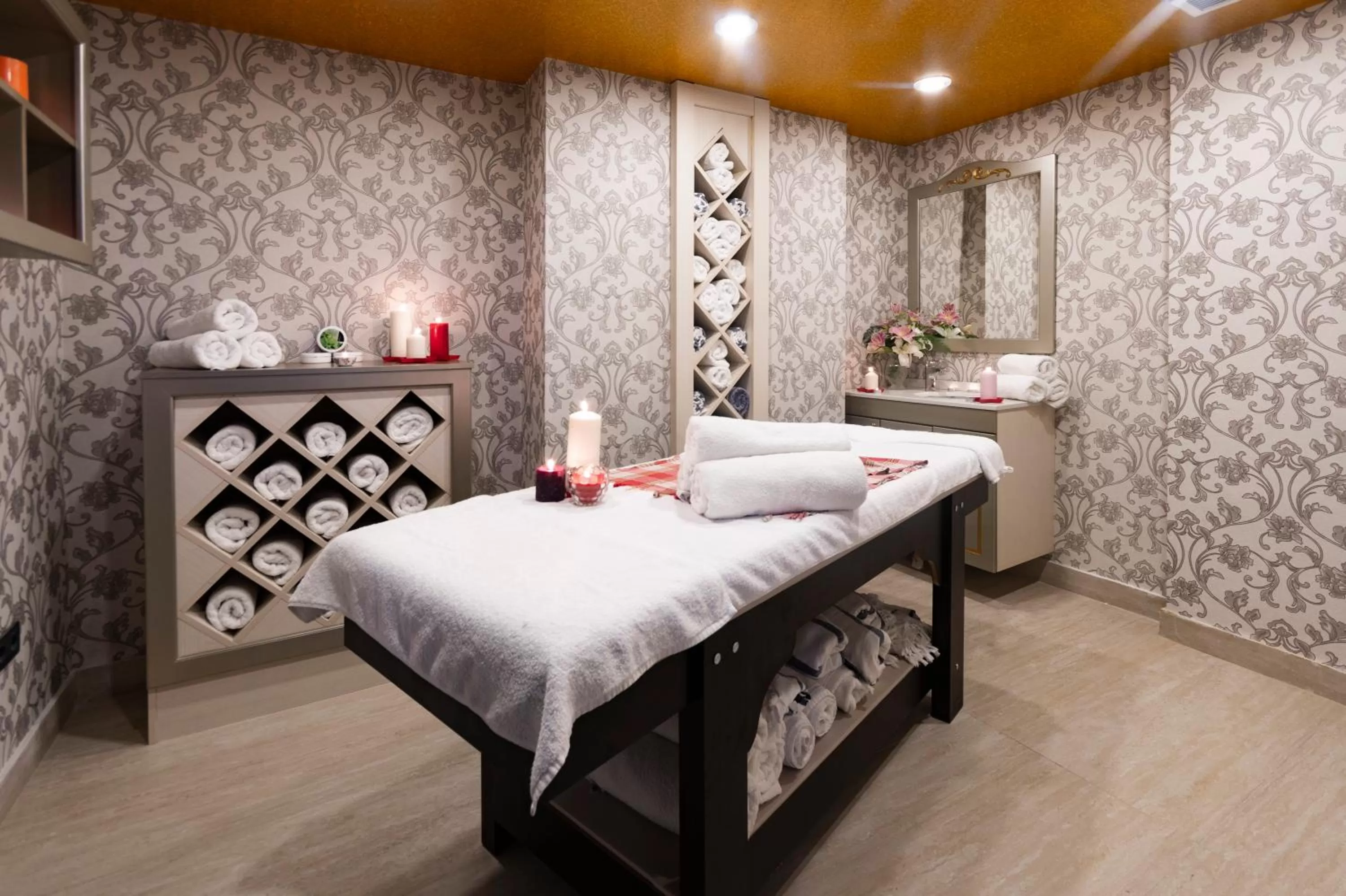 Sauna, Bed in Antusa Design Hotel & Spa