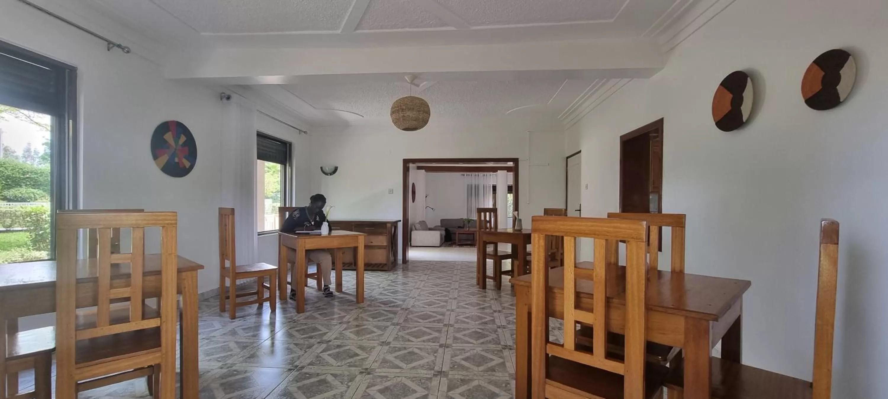 Dining area in Nature Kigali