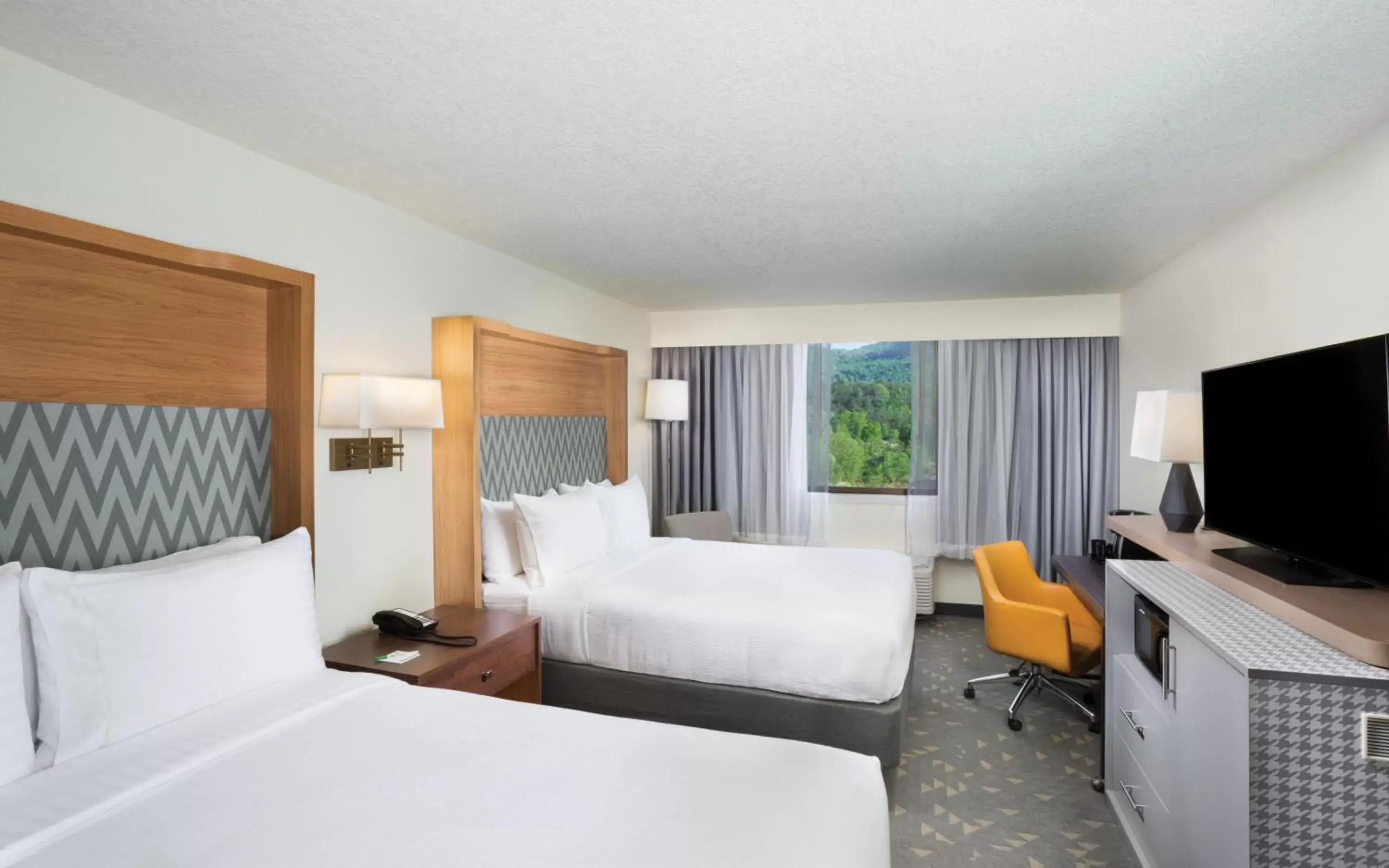Standard Queen Room with Two Queen Beds - Communications Accessible in Holiday Inn Asheville East-Blue Ridge Pkwy by IHG Standard Queen Room with Two Queen Beds - Communications Accessible in Holiday Inn Asheville East-Blue Ridge Pkwy by IHG