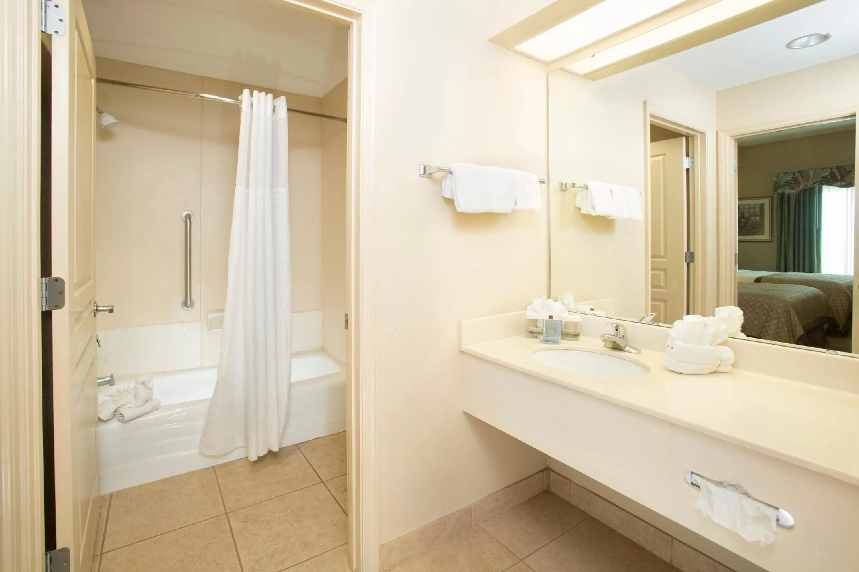 Bathroom in Hawthorn Extended Stay by Wyndham Orlando