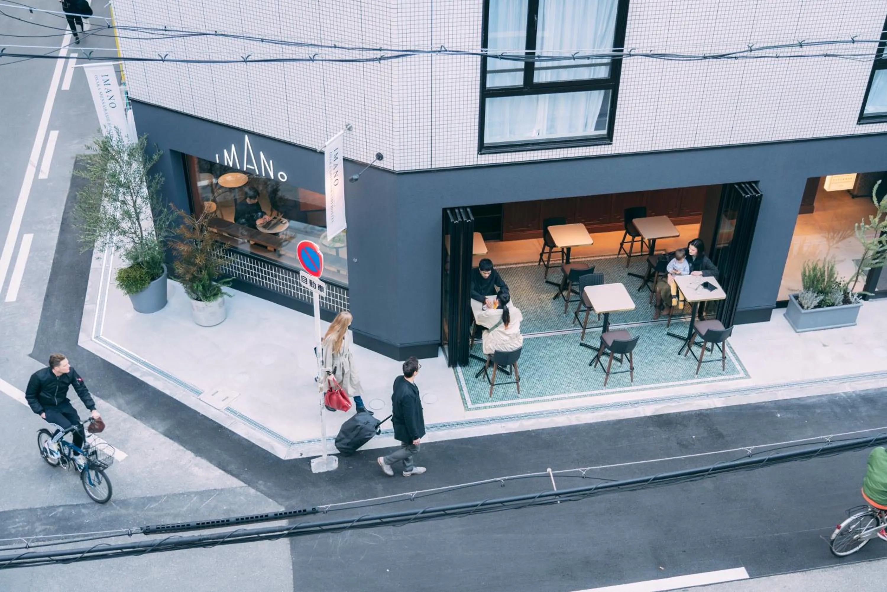 Property building in IMANO OSAKA SHINSAIBASHI HOSTEL