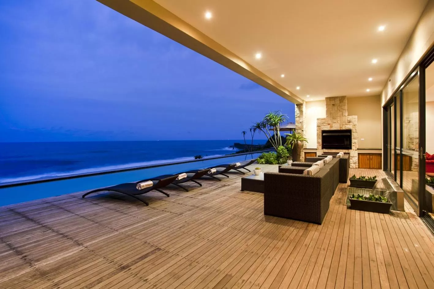 Patio in Canelands Beach Club