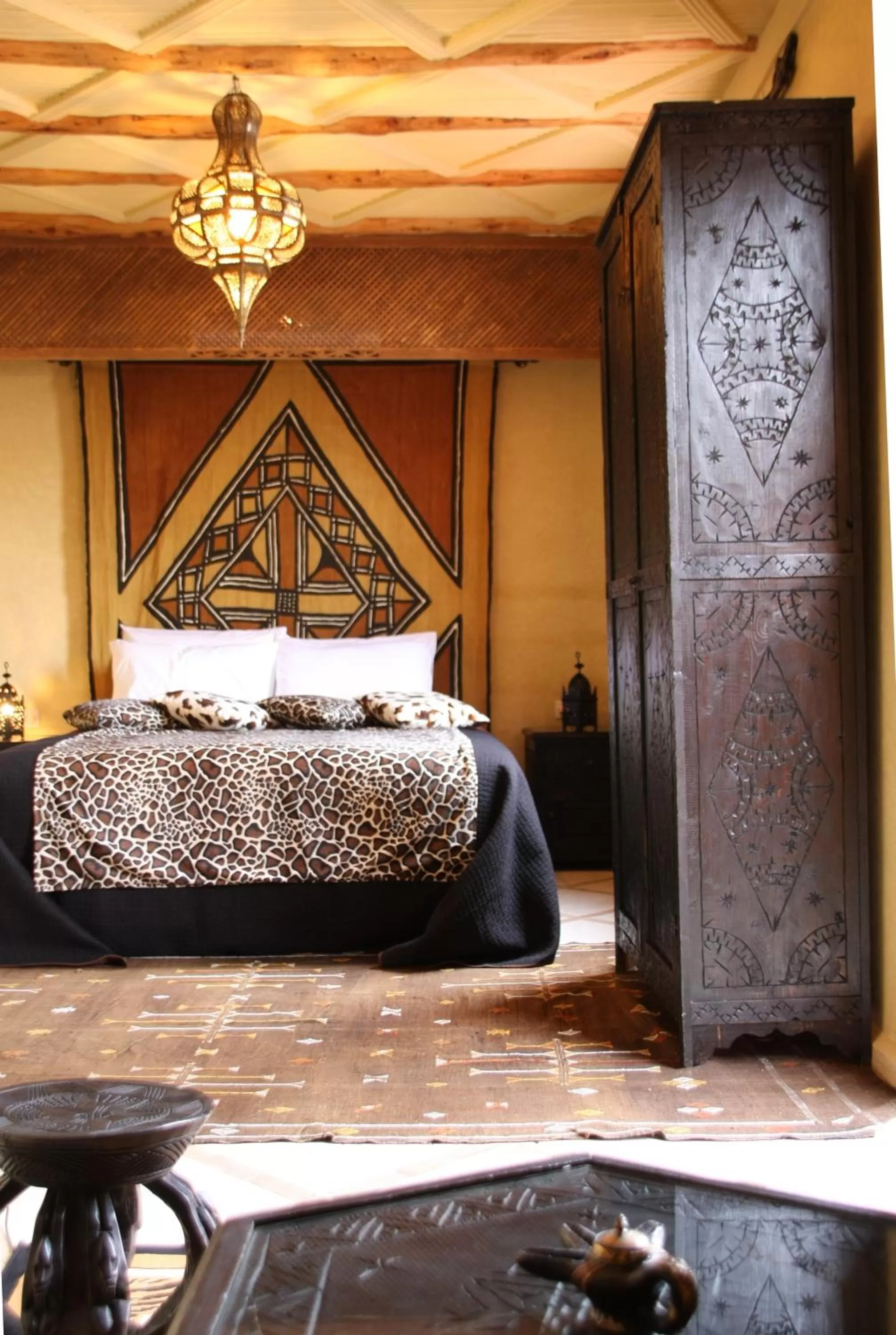 Communal lounge/ TV room, Bed in Riad Dar Attika
