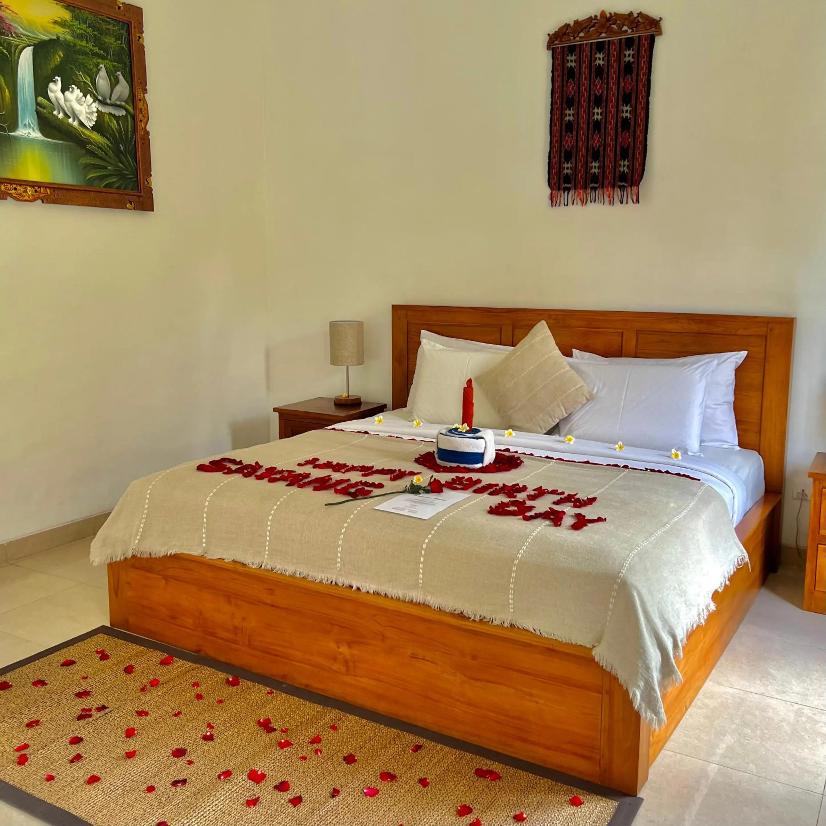Property building, Bed in Kubu Bali Baik Villa & Resort - CHSE Certified