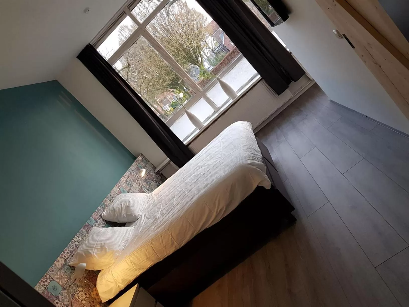 Bed in B&B de Wilhelminaschool