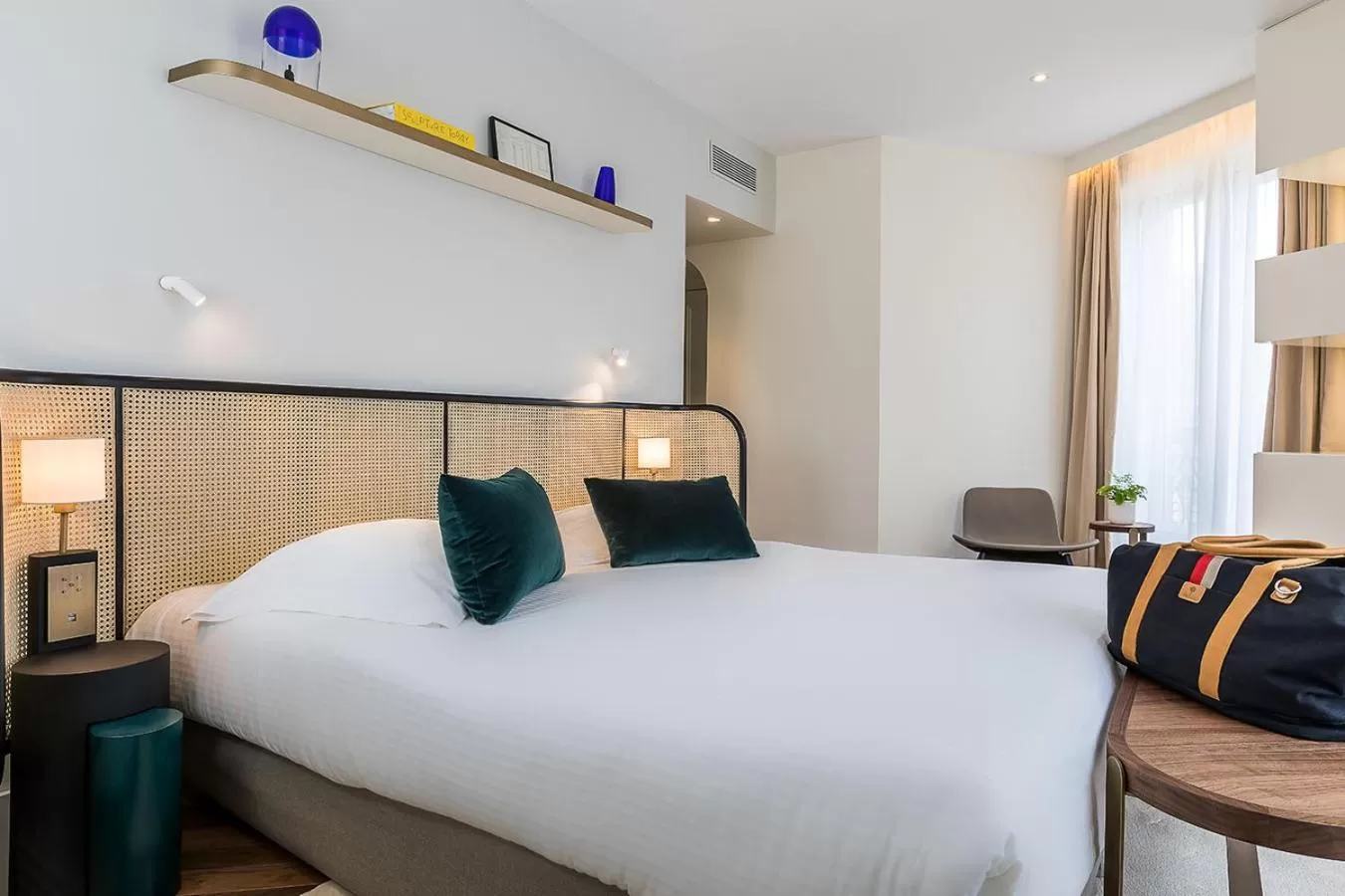 Photo of the whole room, Bed in Hotel Le Friedland