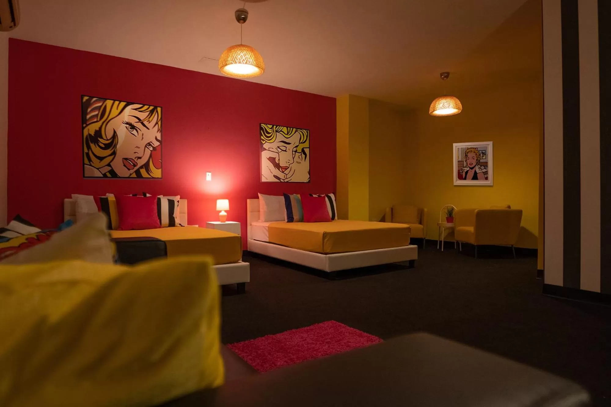 Bed in The Fox Hotel