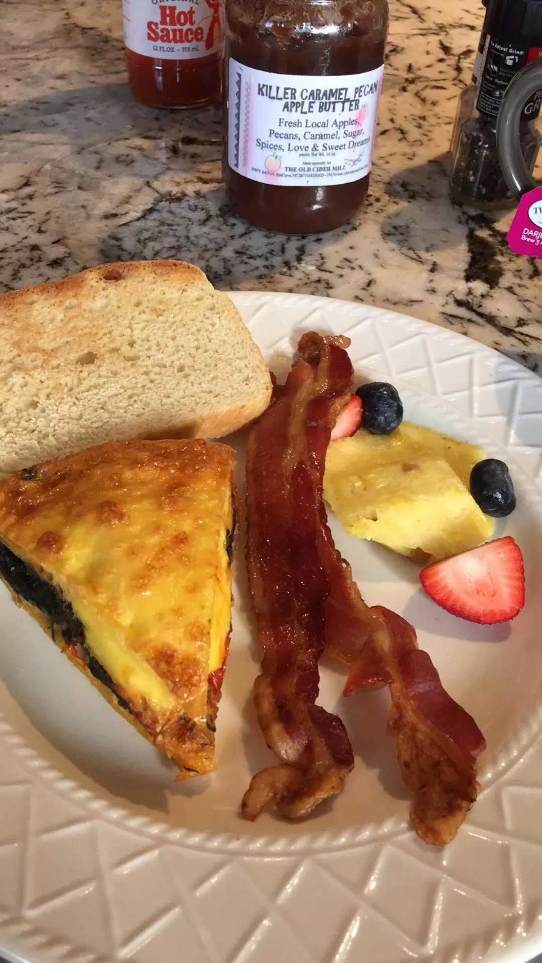 Food close-up in Grafton Lodge
