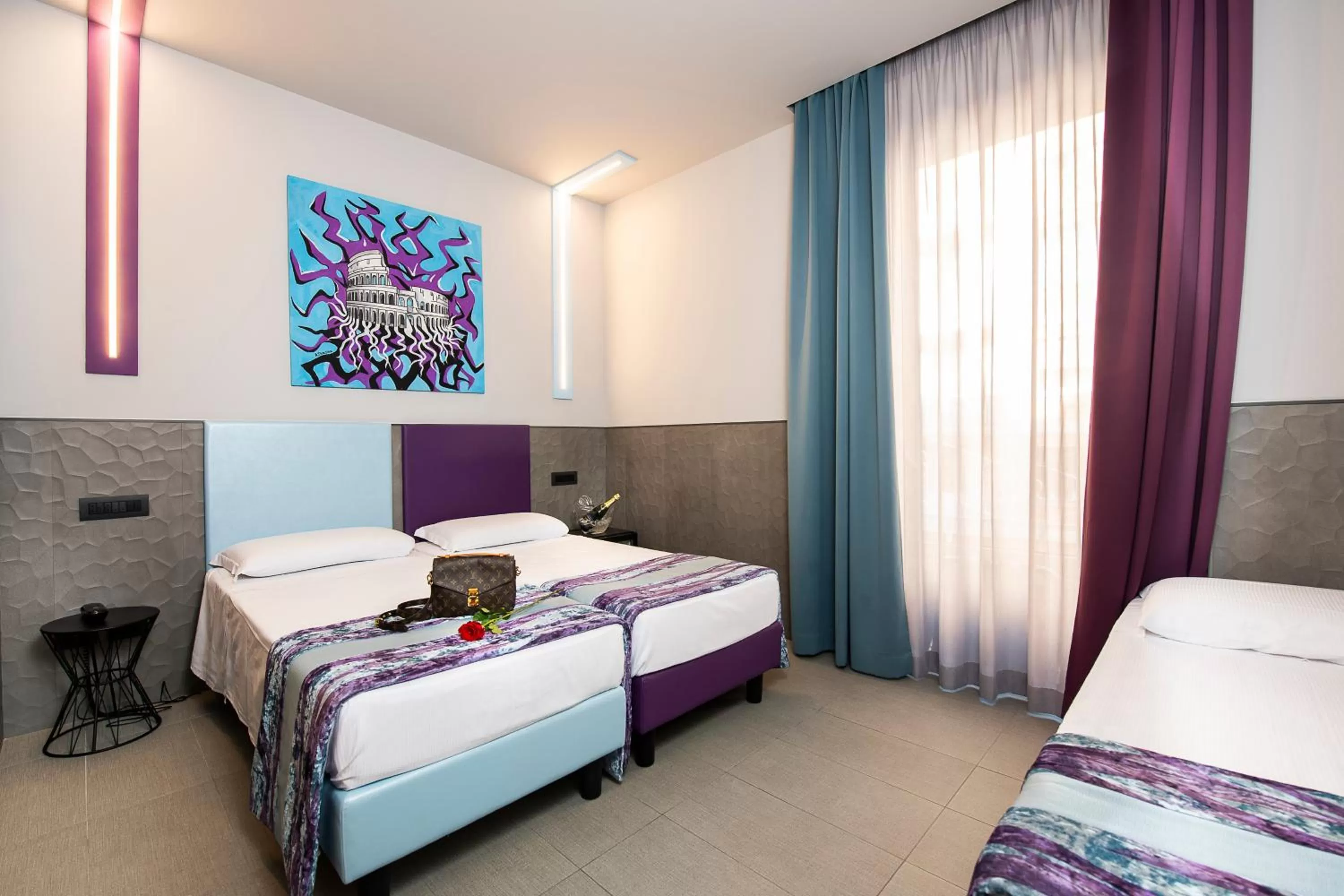 Bedroom, Bed in Hotel Relais Dei Papi