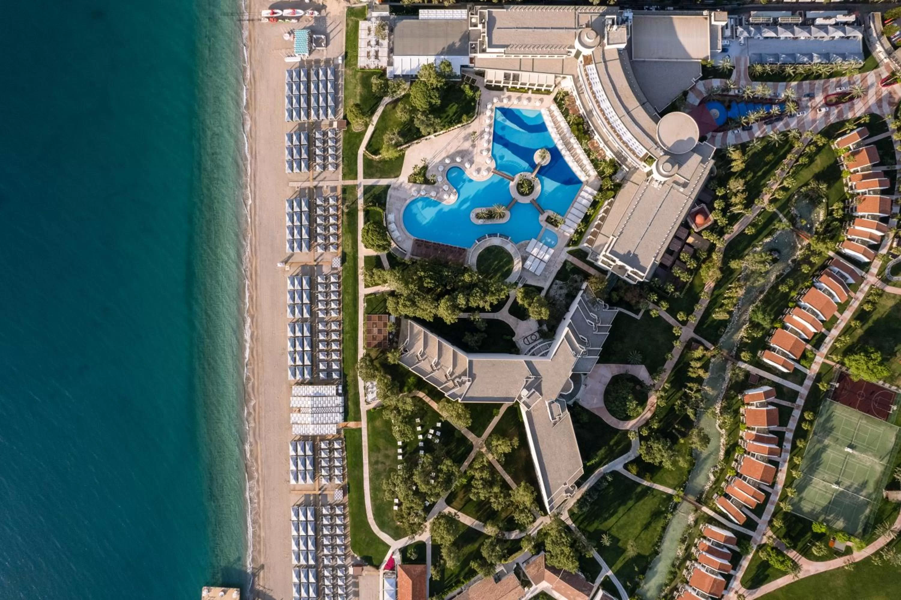 Bird's eye view in Rixos Premium Tekirova - The Land of Legends Access