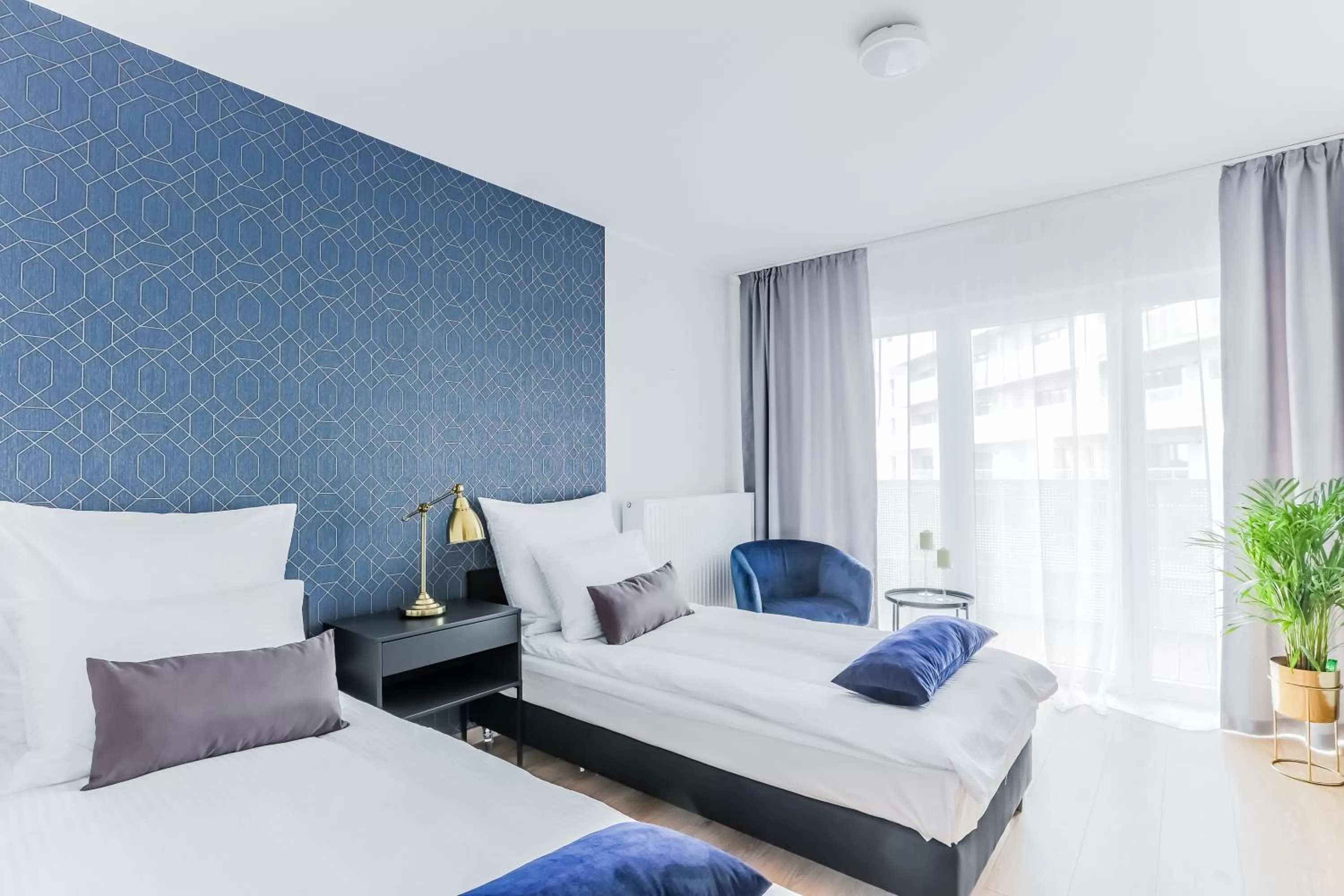 Bed in COIN Apartamenty Krakowska