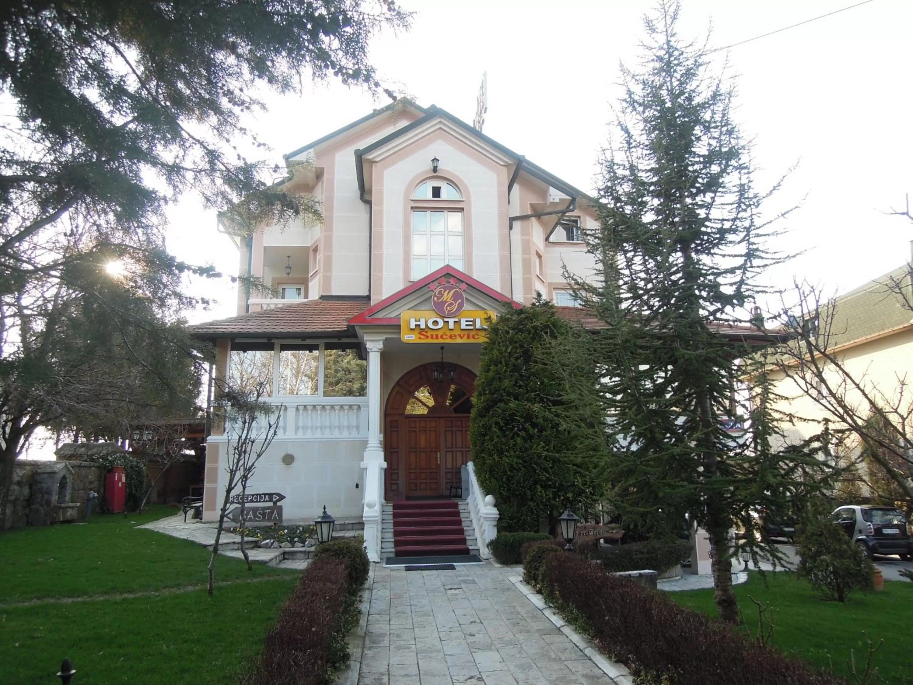 Facade/entrance, Property Building in Hotel Sucevic Garni
