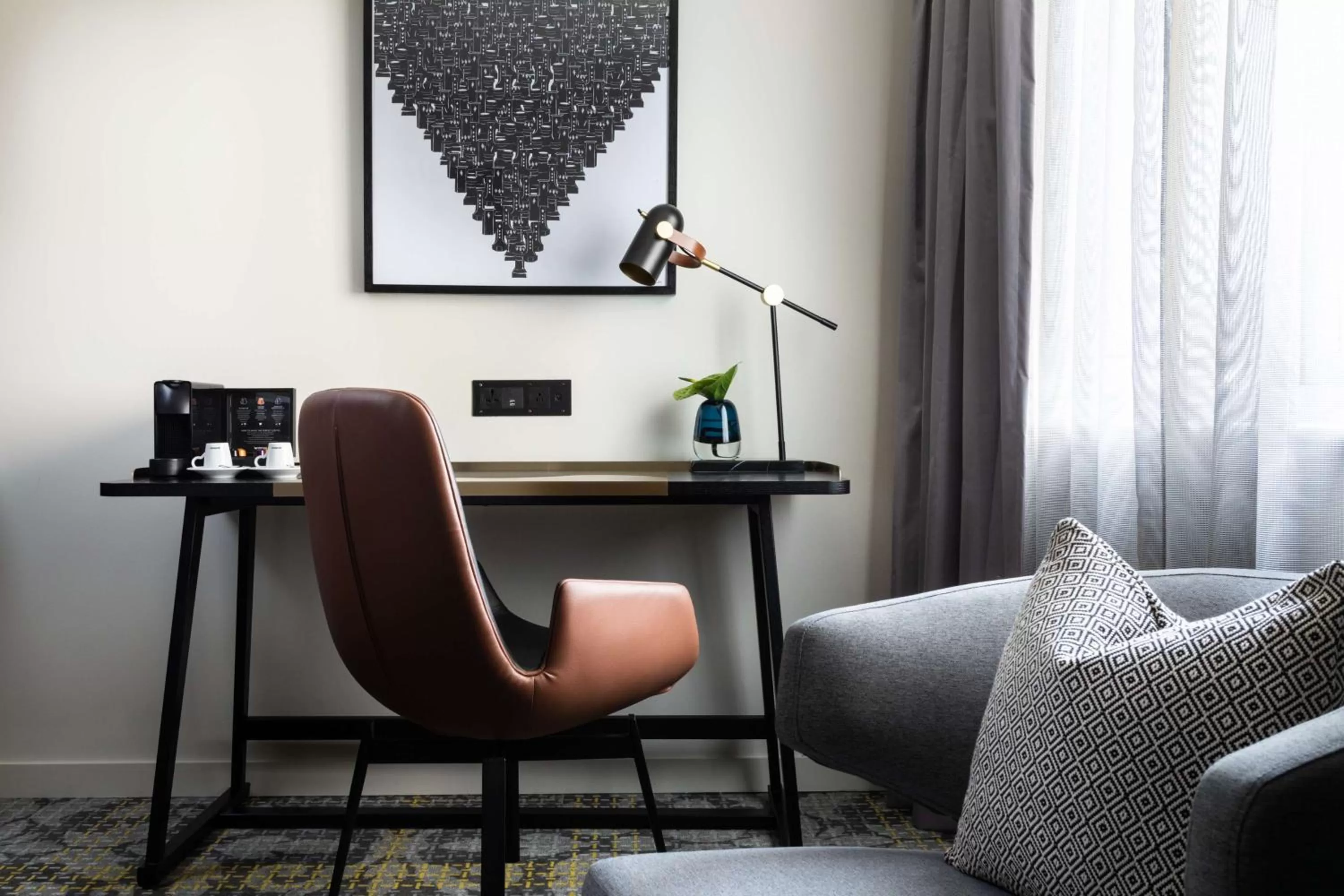 Bedroom in Holmes Hotel London