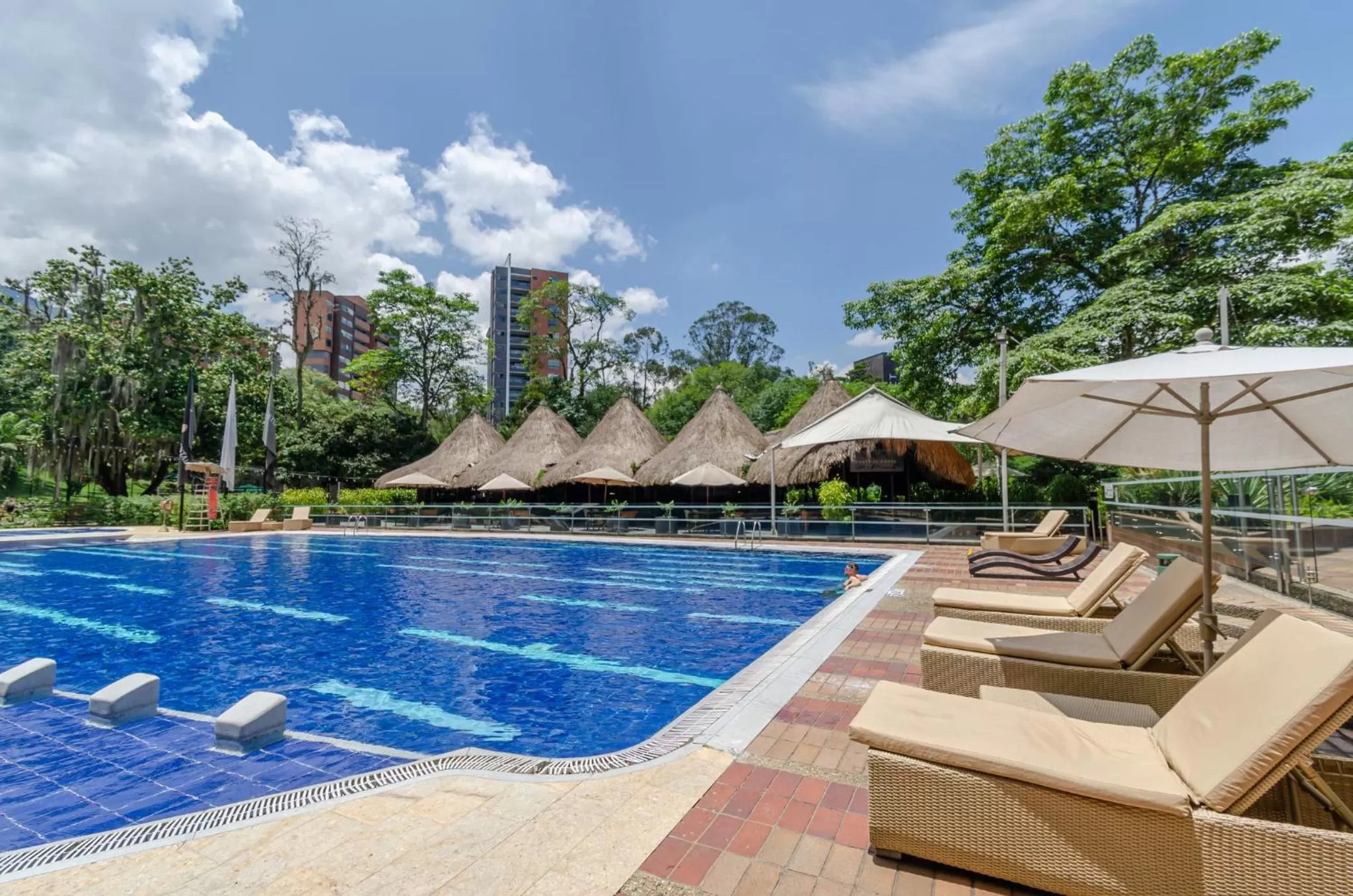Swimming pool in InterContinental Medellin - Movich by IHG