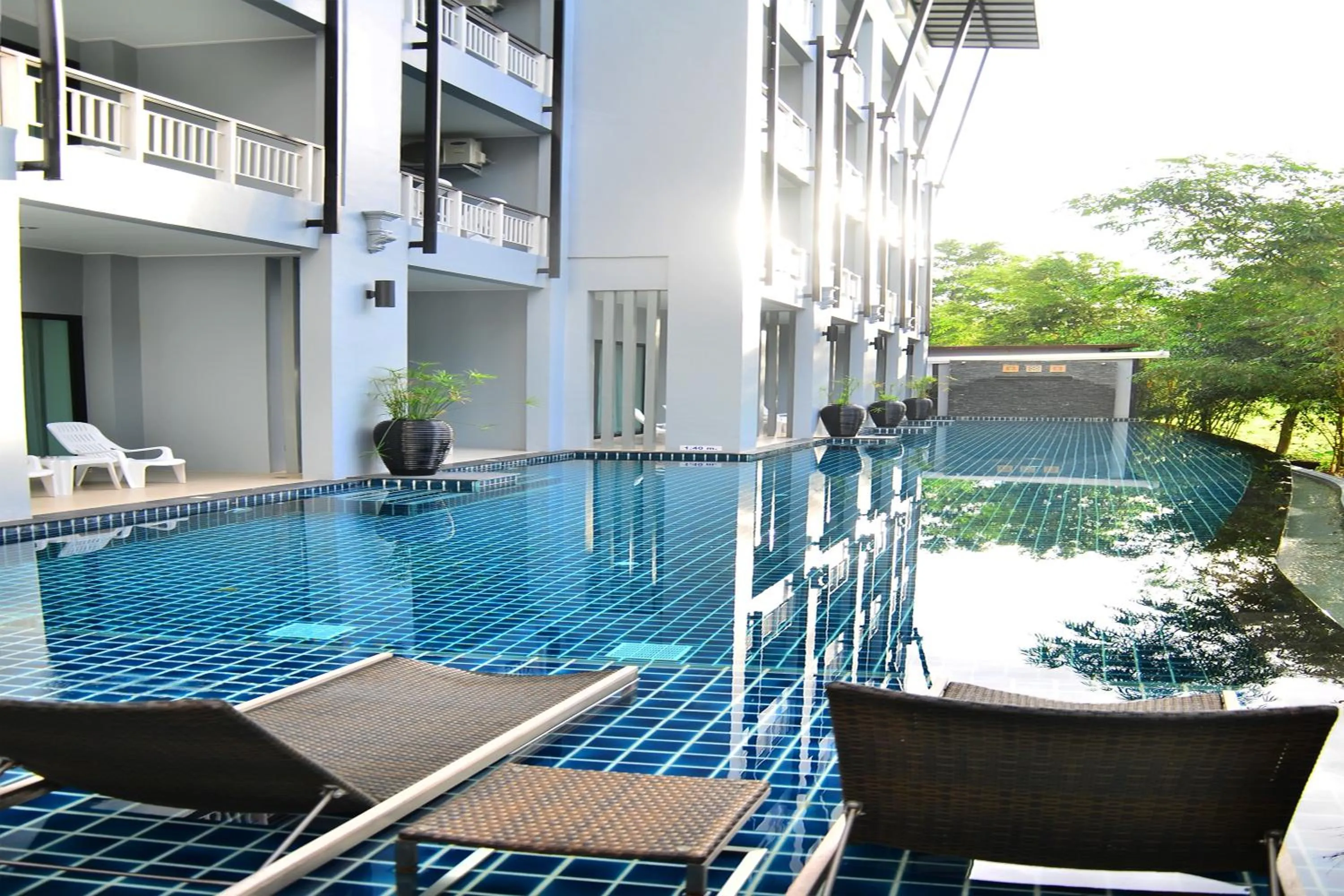 Swimming pool in The Par Phuket SHA Plus