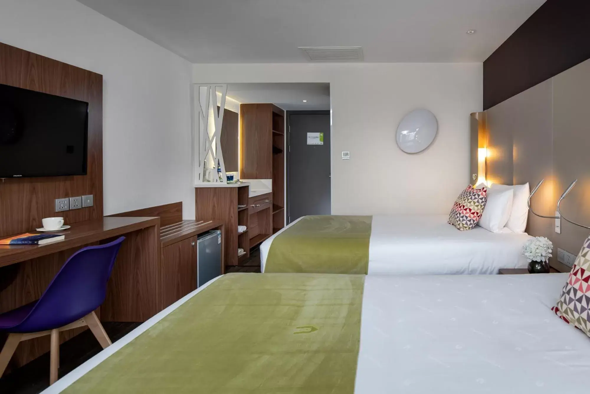 Superior Twin Room in Campanile Xi'an Bell Tower Huimin Street Superior Twin Room in Campanile Xi'an Bell Tower Huimin Street