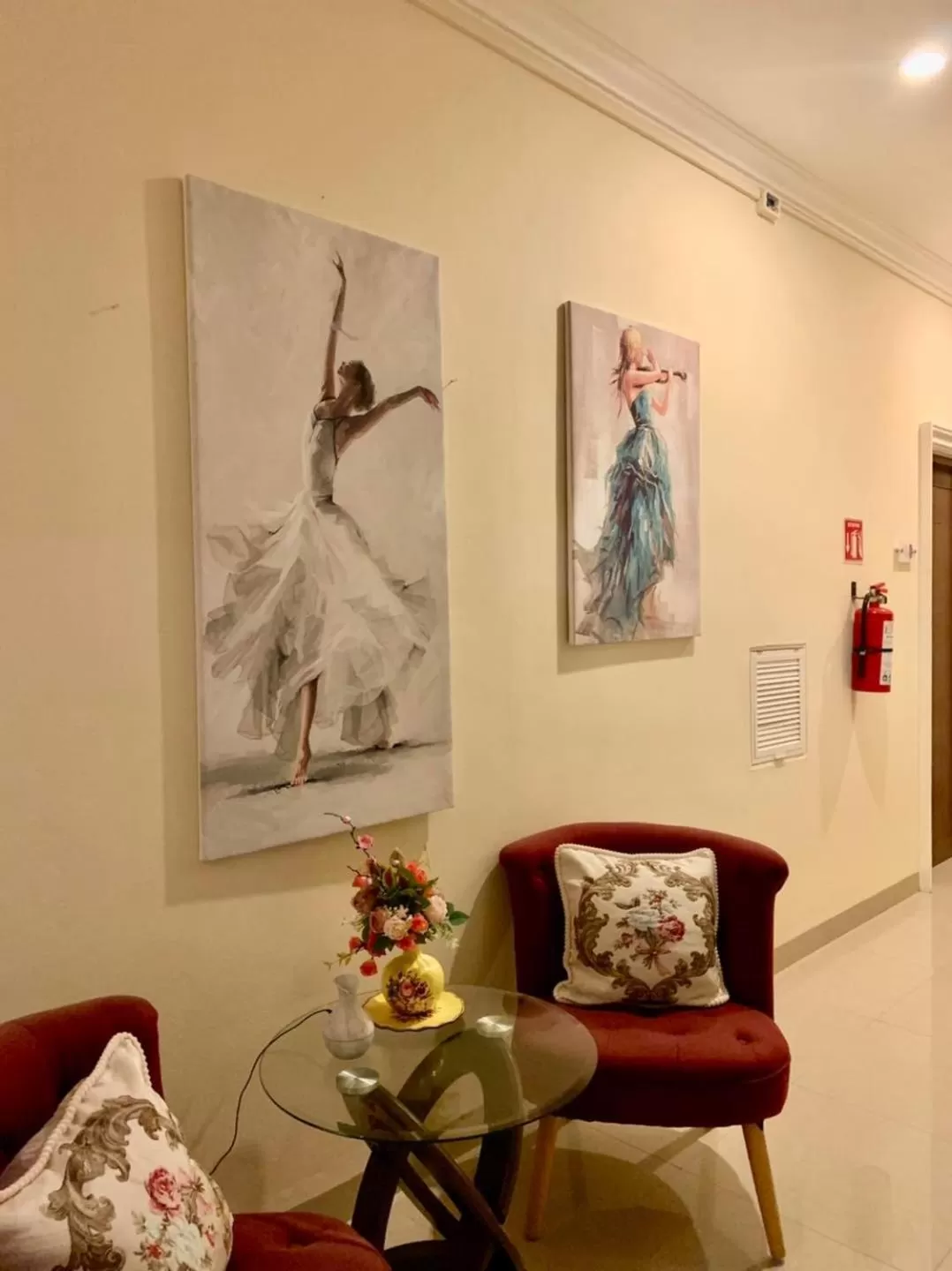 Living room in Villa Segovia Cozumel