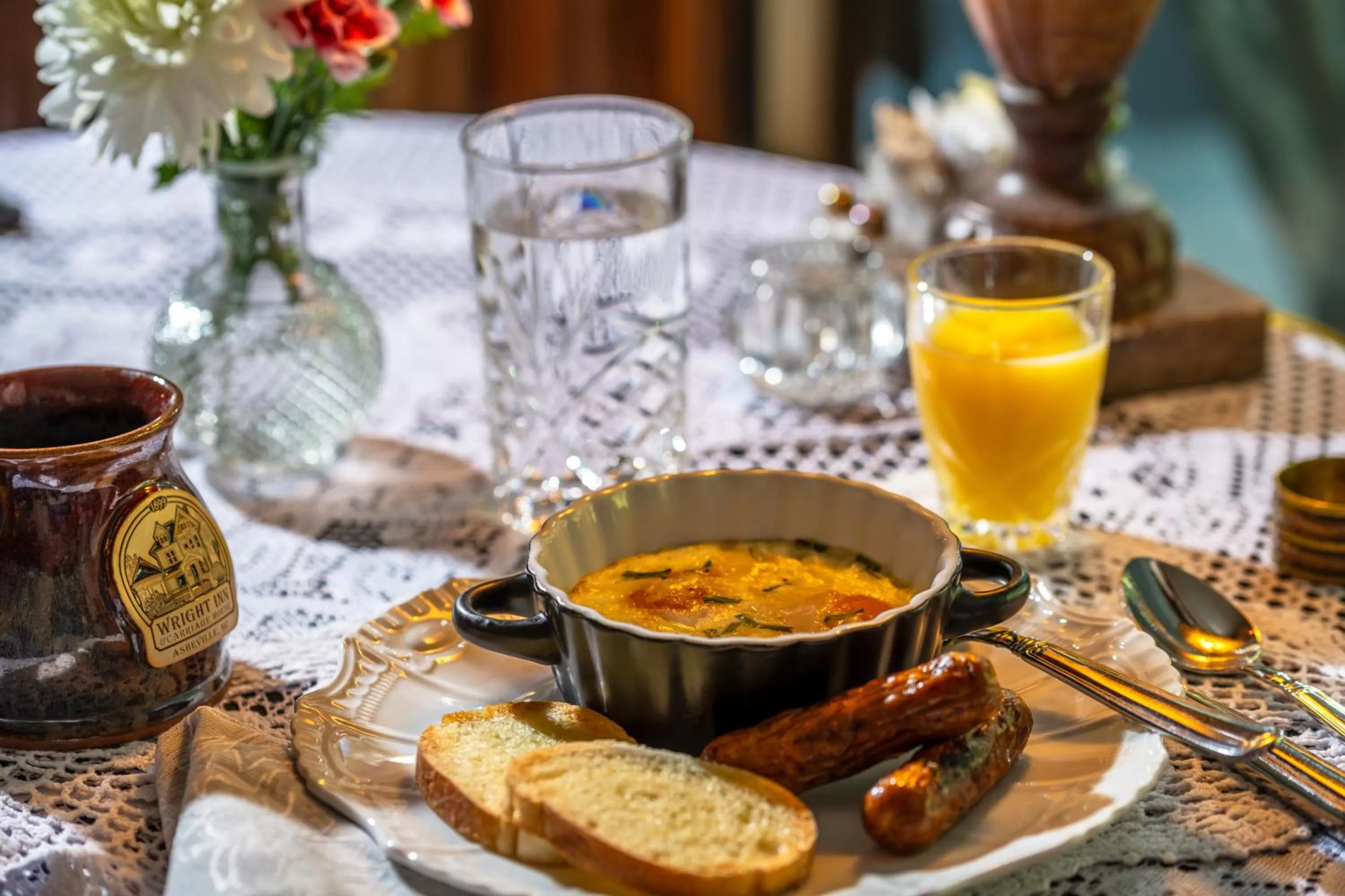 Food in The 1899 Wright Inn & Carriage House