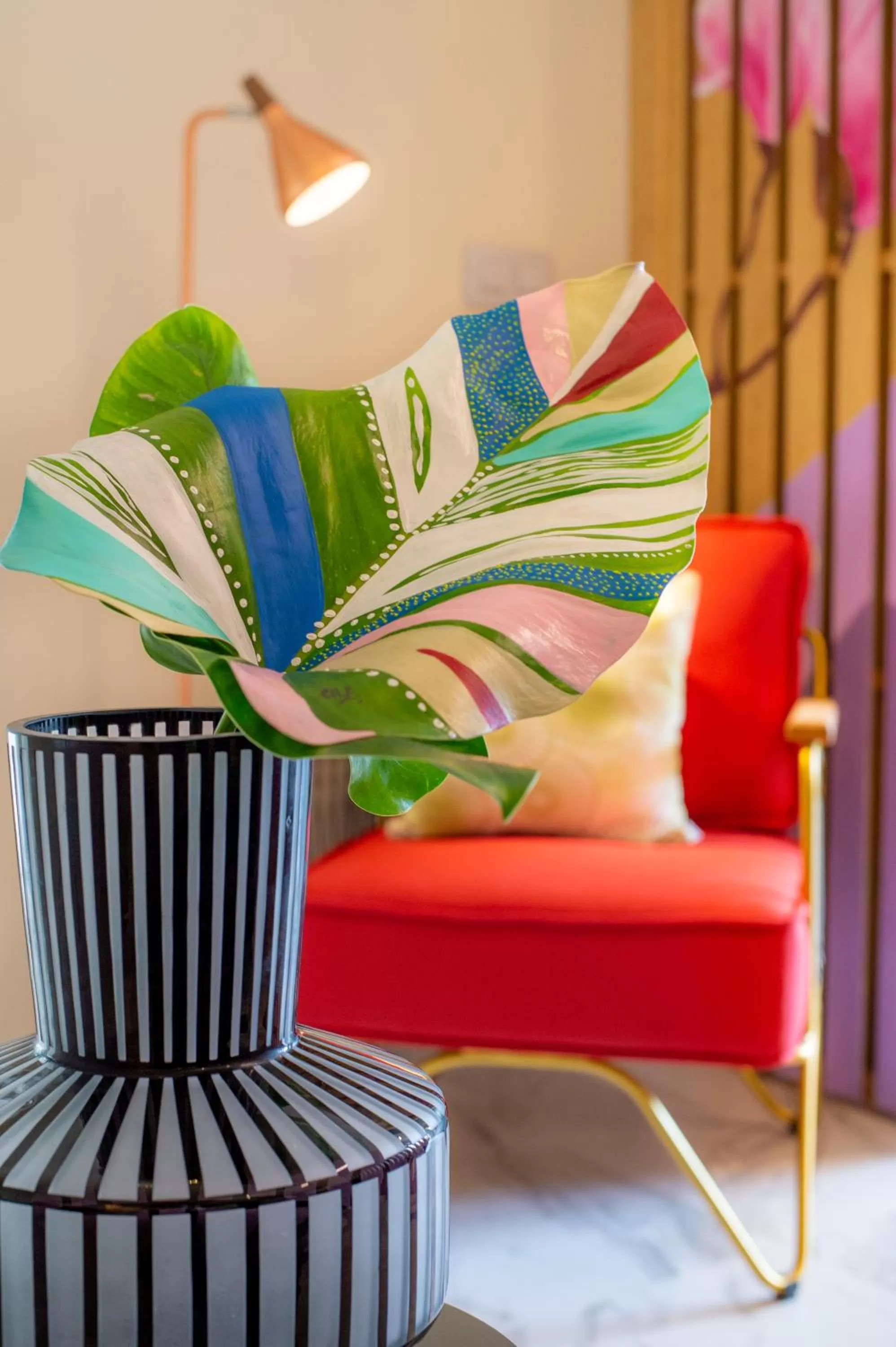 Decorative detail in La Pagerie - Tropical Garden Hotel