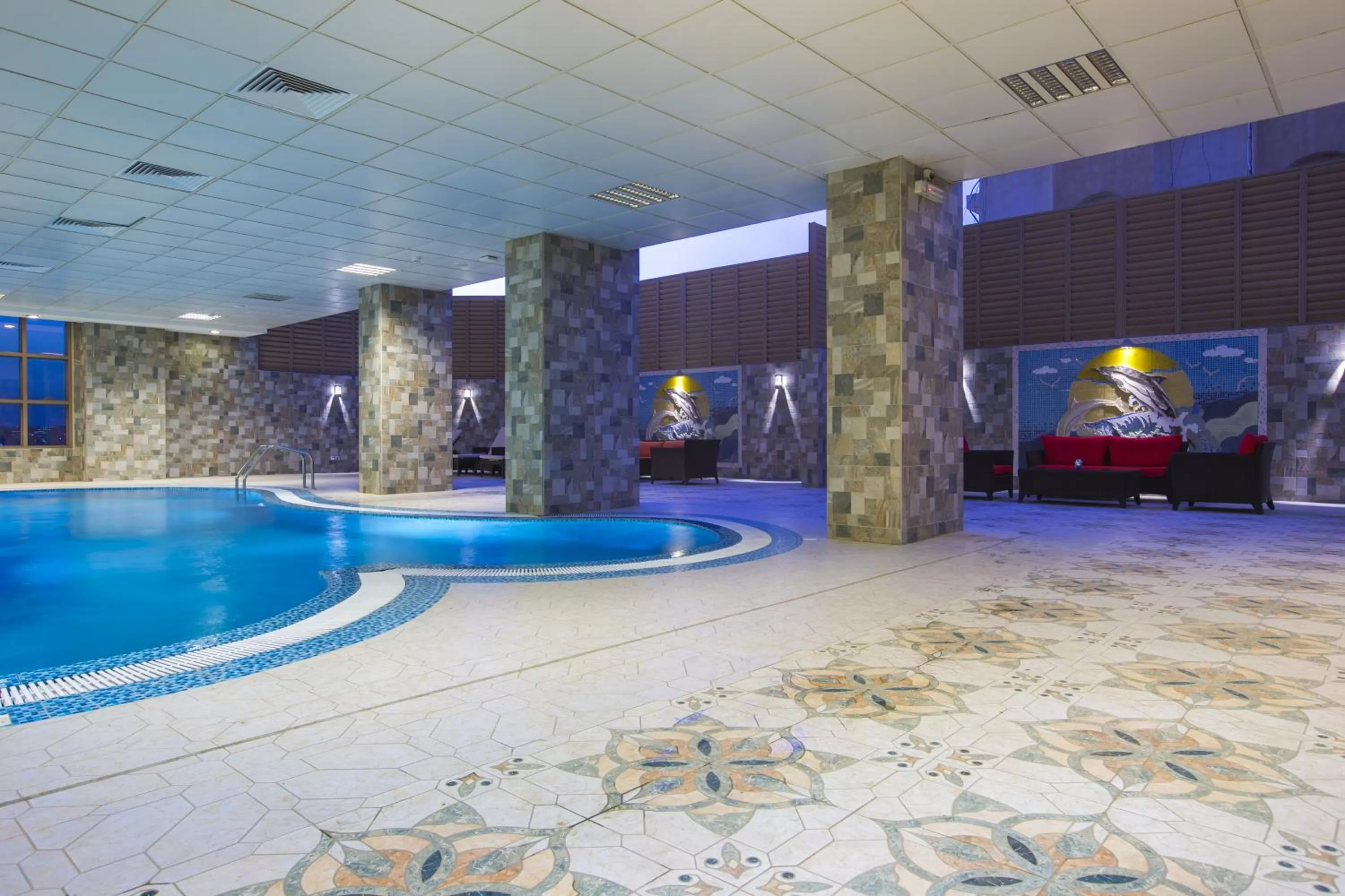 Swimming pool in Radisson Blu Plaza Jeddah