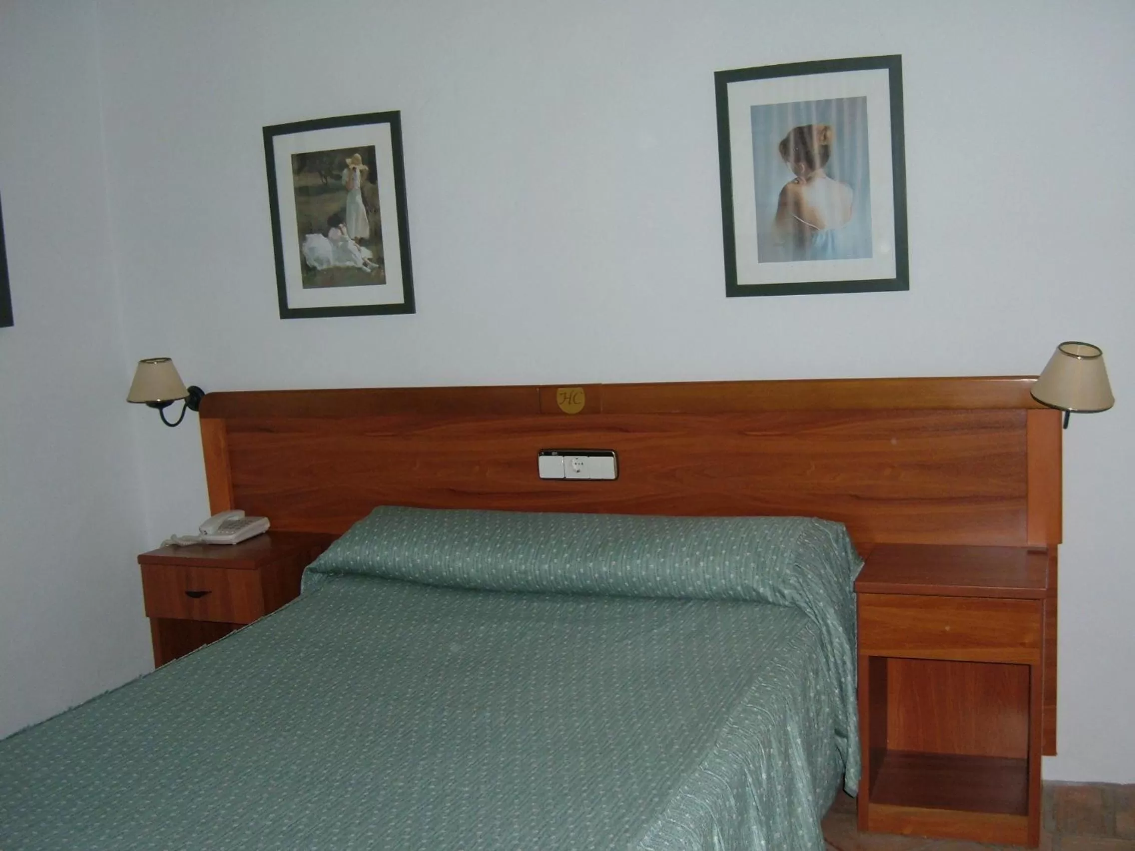 Decorative detail, Bed in Hotel Rural Casares