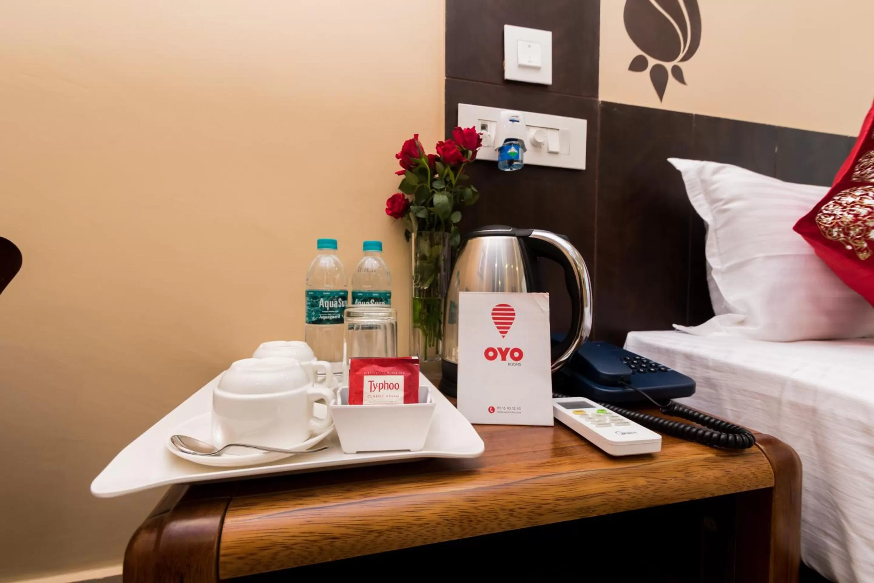 Coffee/tea facilities, Bed in Central Courtyard Boutique Hotel