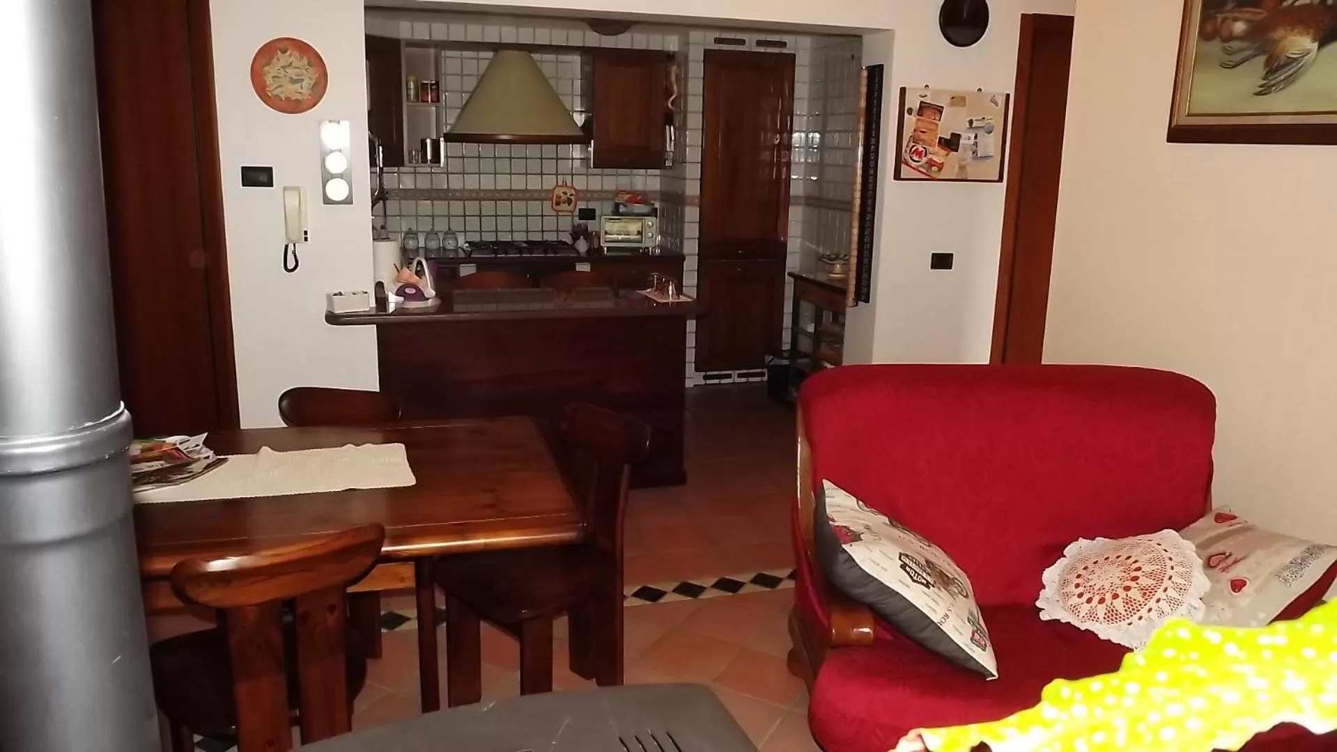 Living room in B&B I Tre Nuraghi