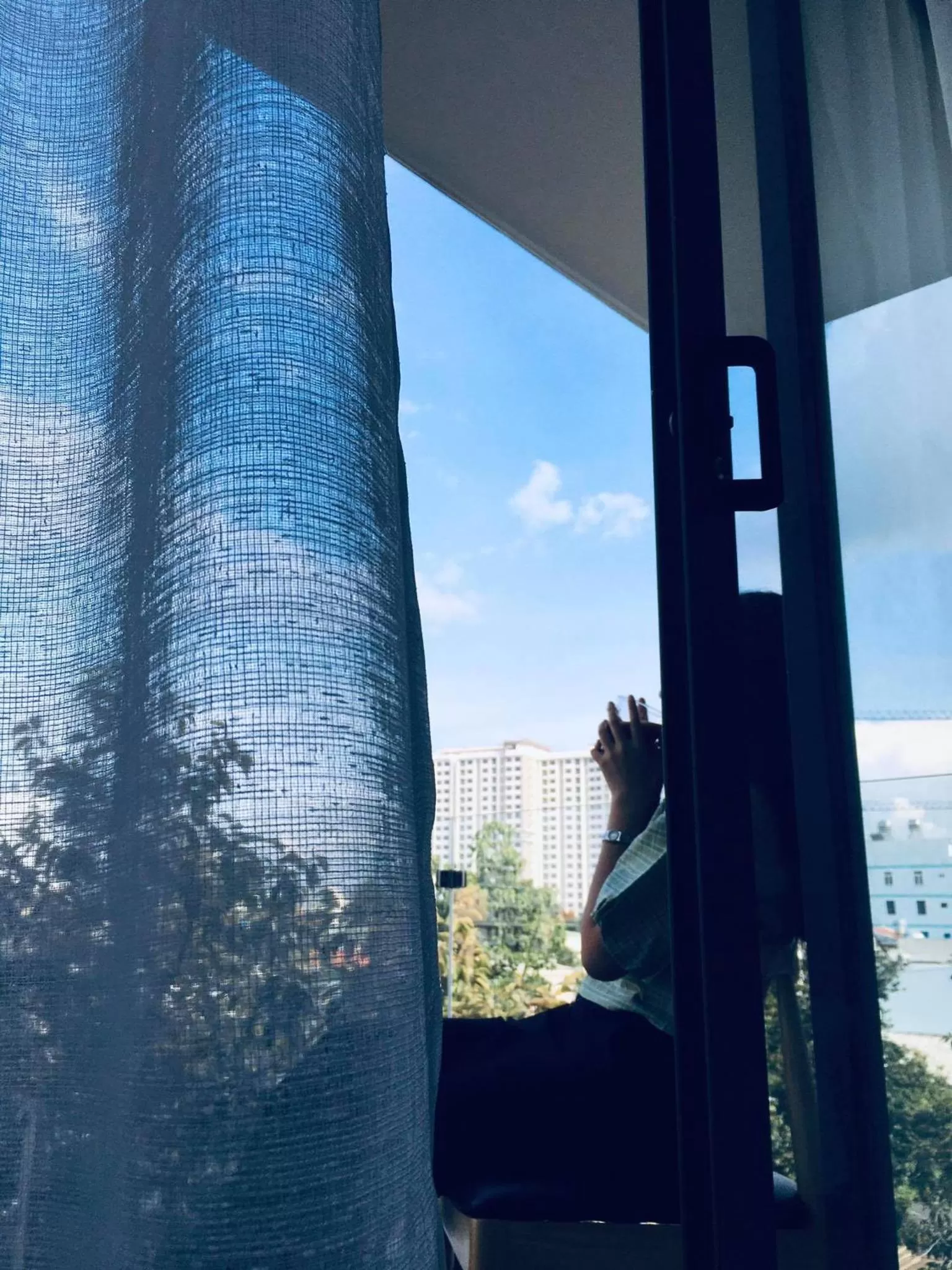 Balcony/Terrace in The Green House - Serviced Apartment